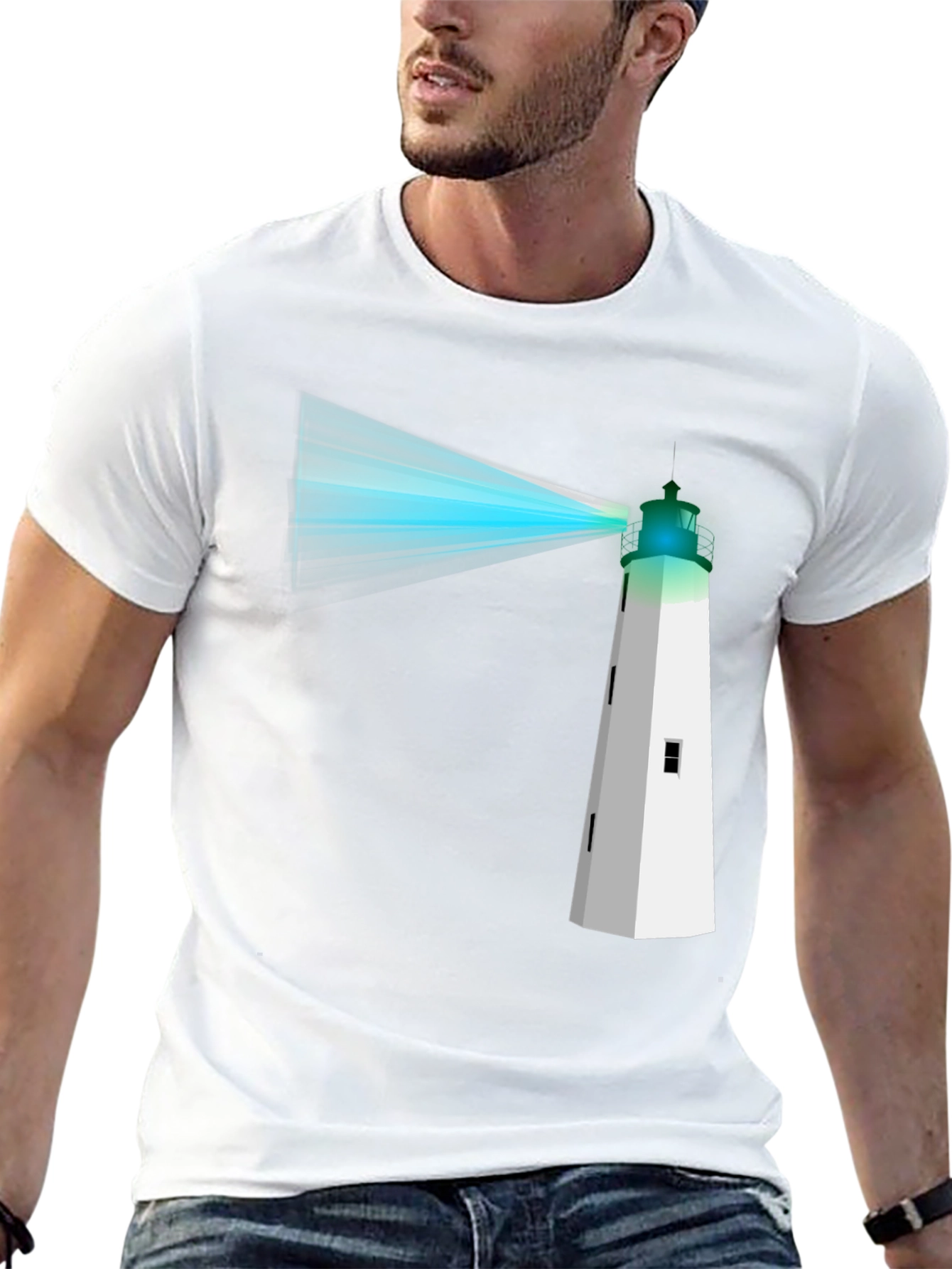 Lighthouse Graphic Tee - Stylish & Unique!