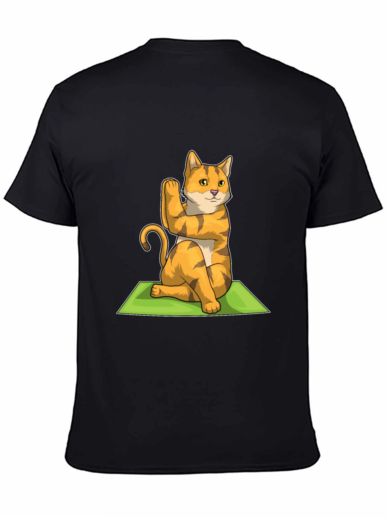 Yoga Cat T-Shirt - Meditating Feline Tee
