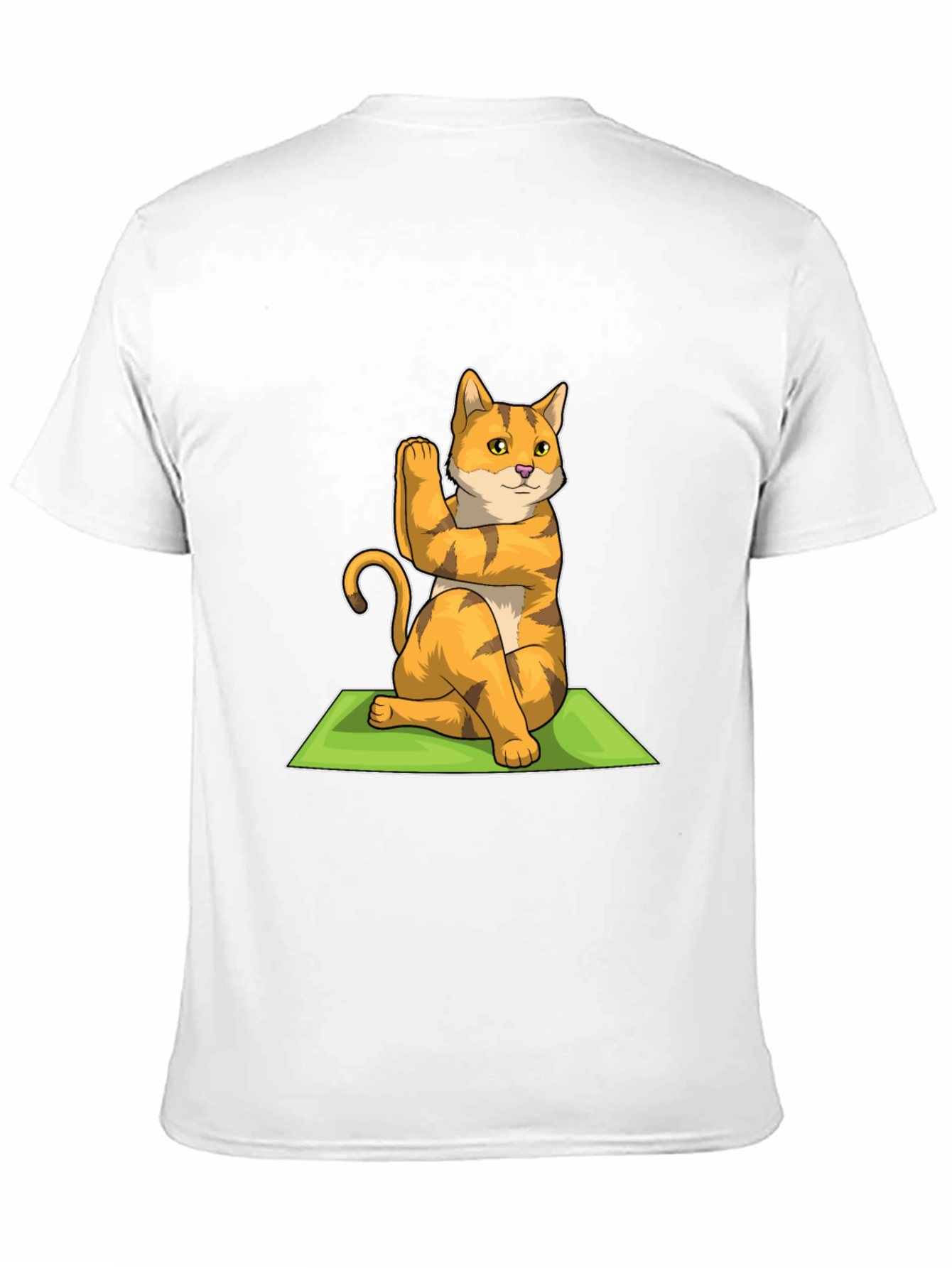 Yoga Cat T-Shirt - Meditating Feline Tee