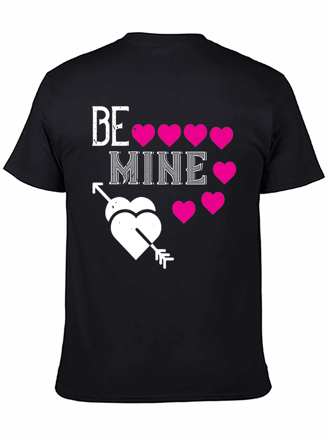 Be Mine T-Shirt - Valentines Day Heart Tee