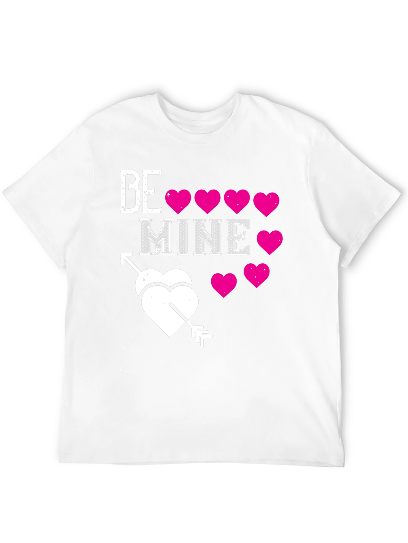 Be Mine T-Shirt - Valentines Day Heart Tee