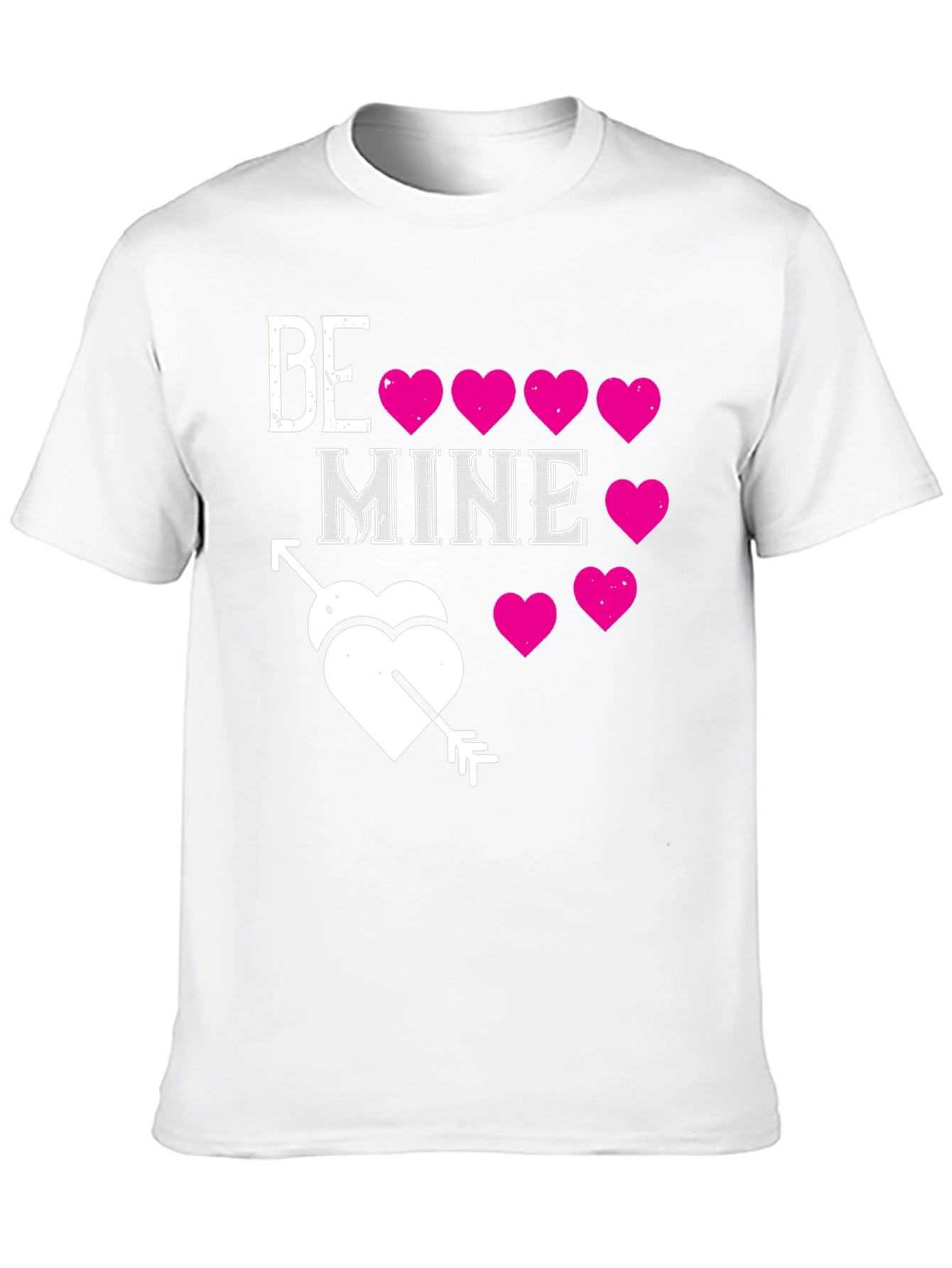 Be Mine T-Shirt - Valentines Day Heart Tee