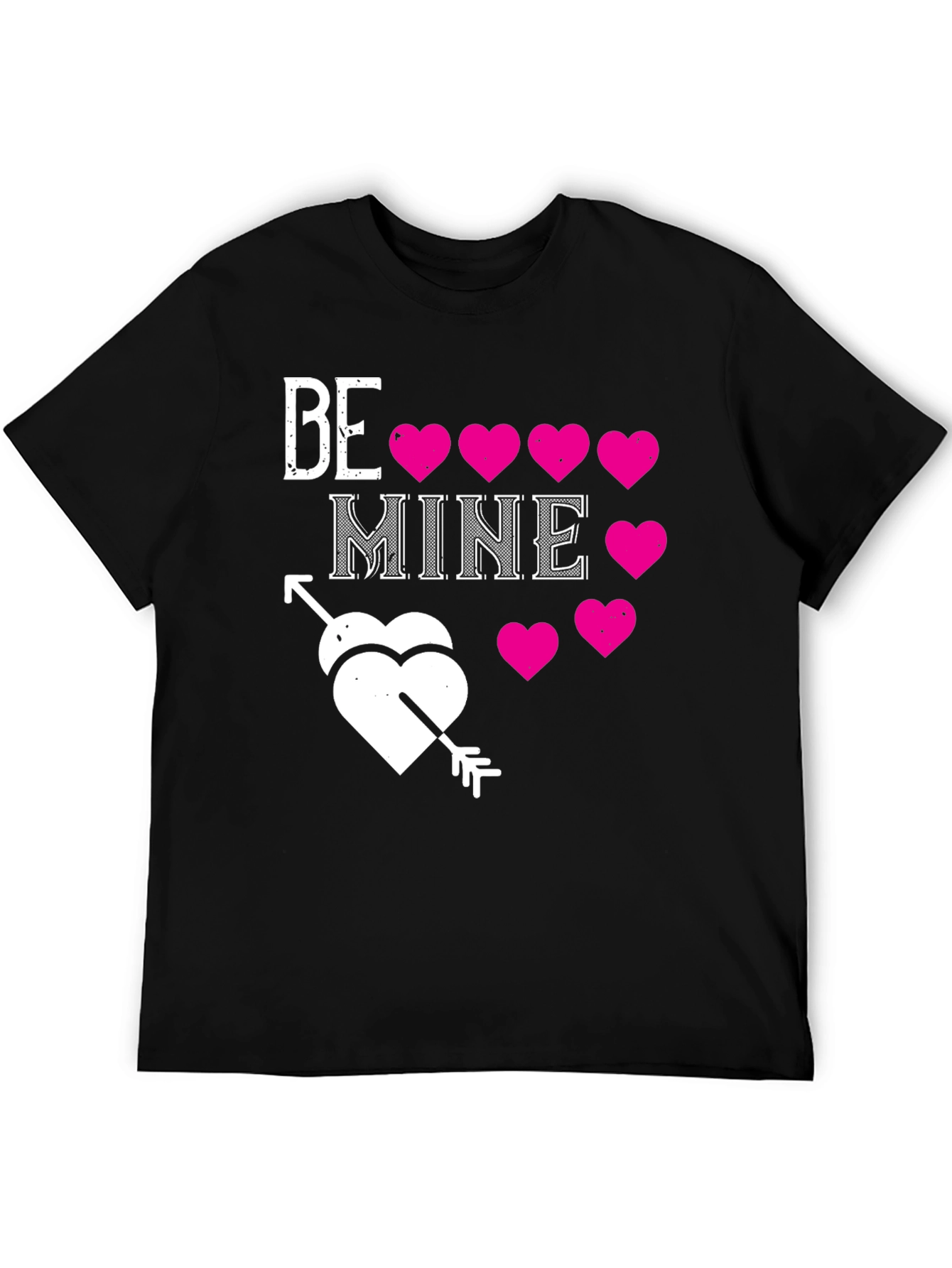 Be Mine T-Shirt - Valentines Day Heart Tee