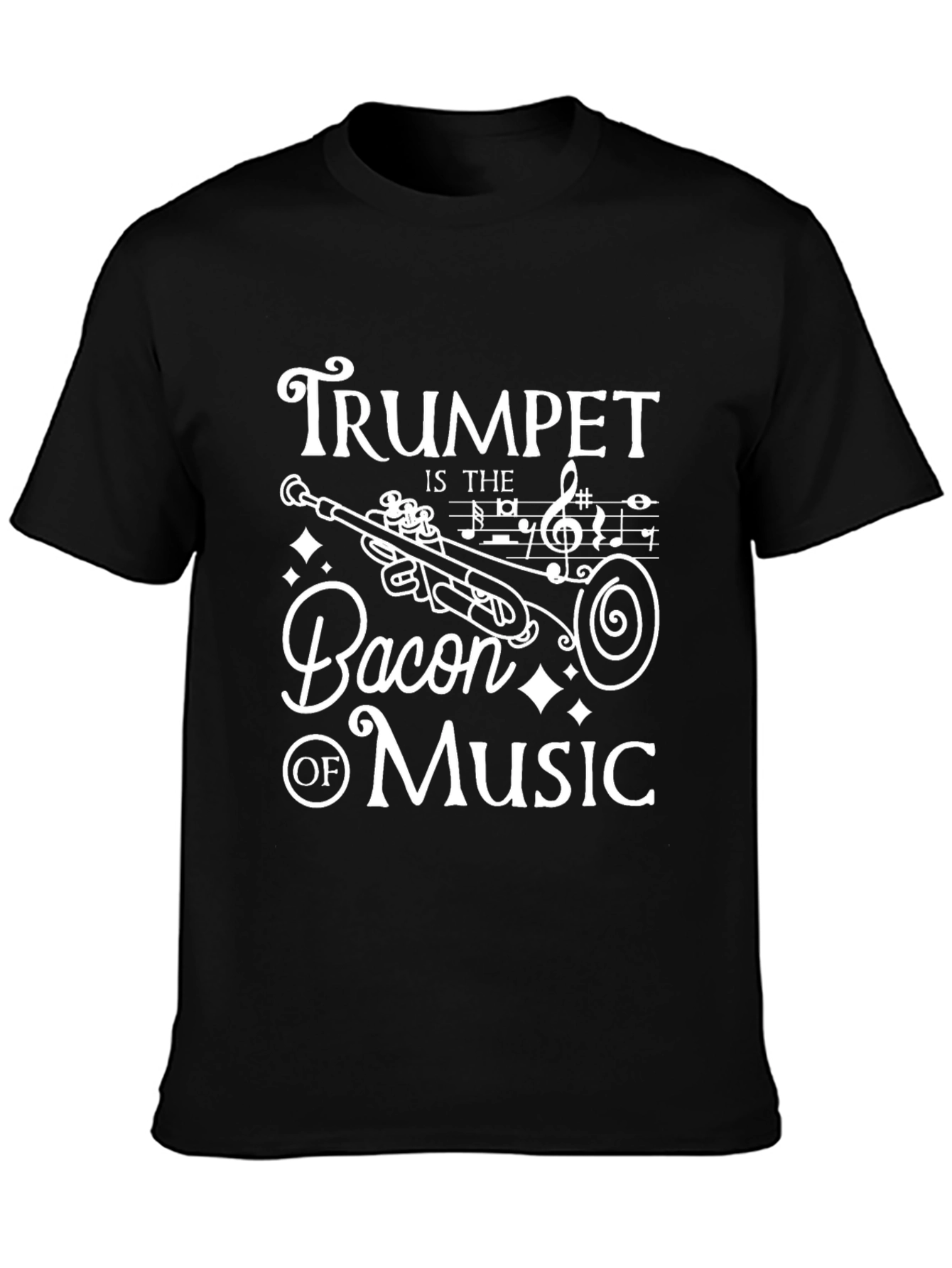 Trumpet is the Bacon of Music Graphic Tee