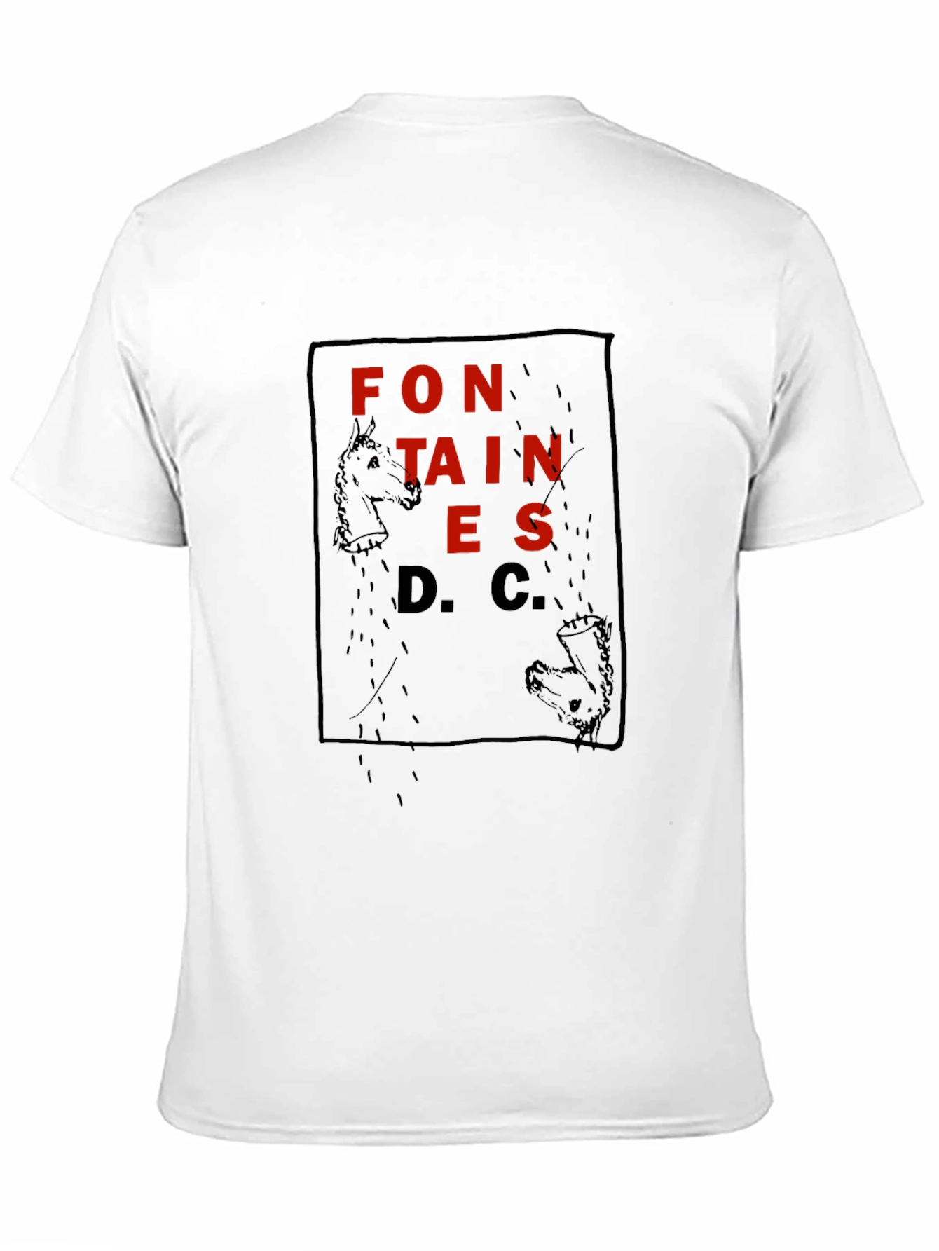 Fontaines D.C. Graphic Black T-Shirt