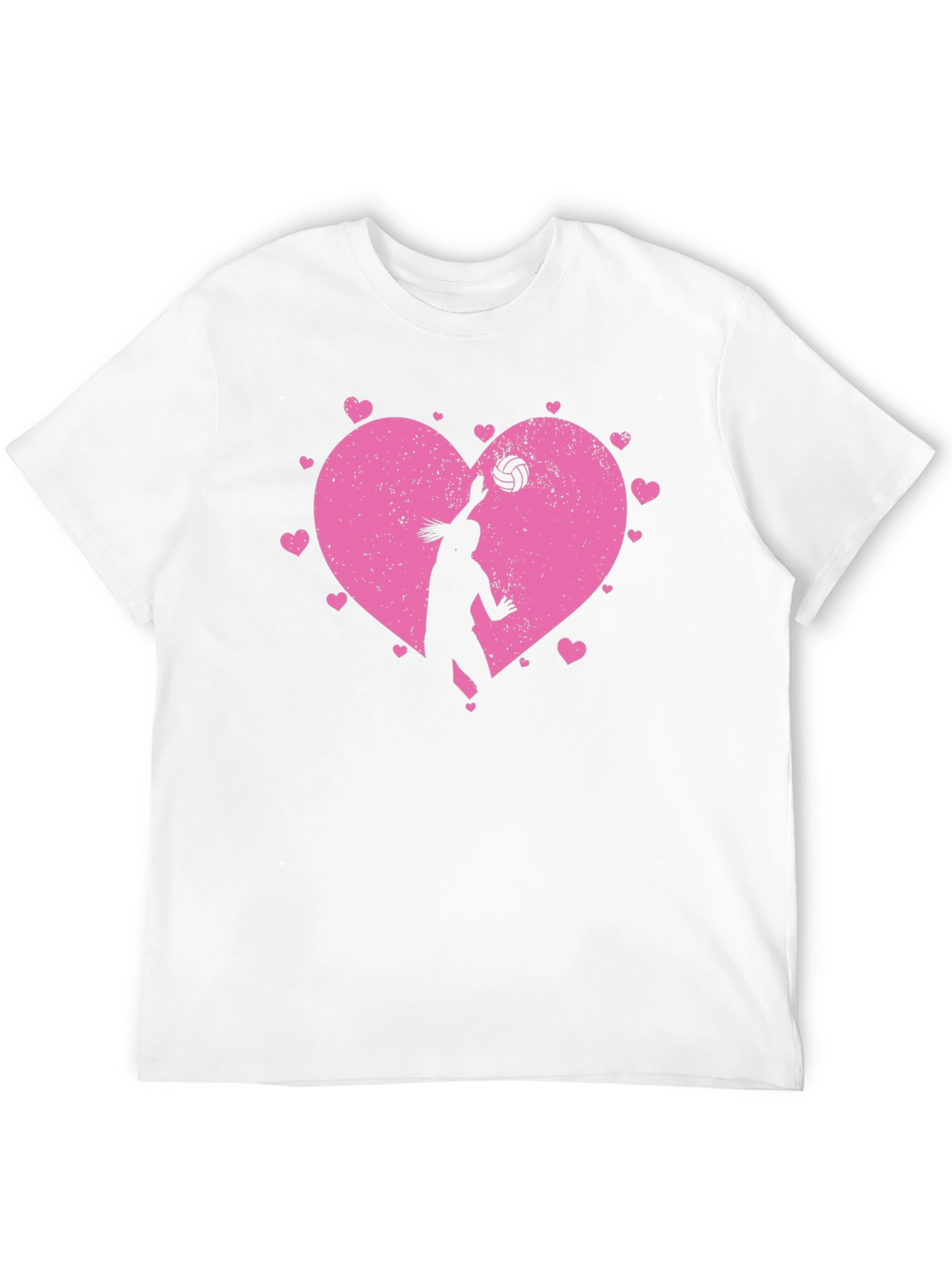Volleyball Heart Graphic Tee