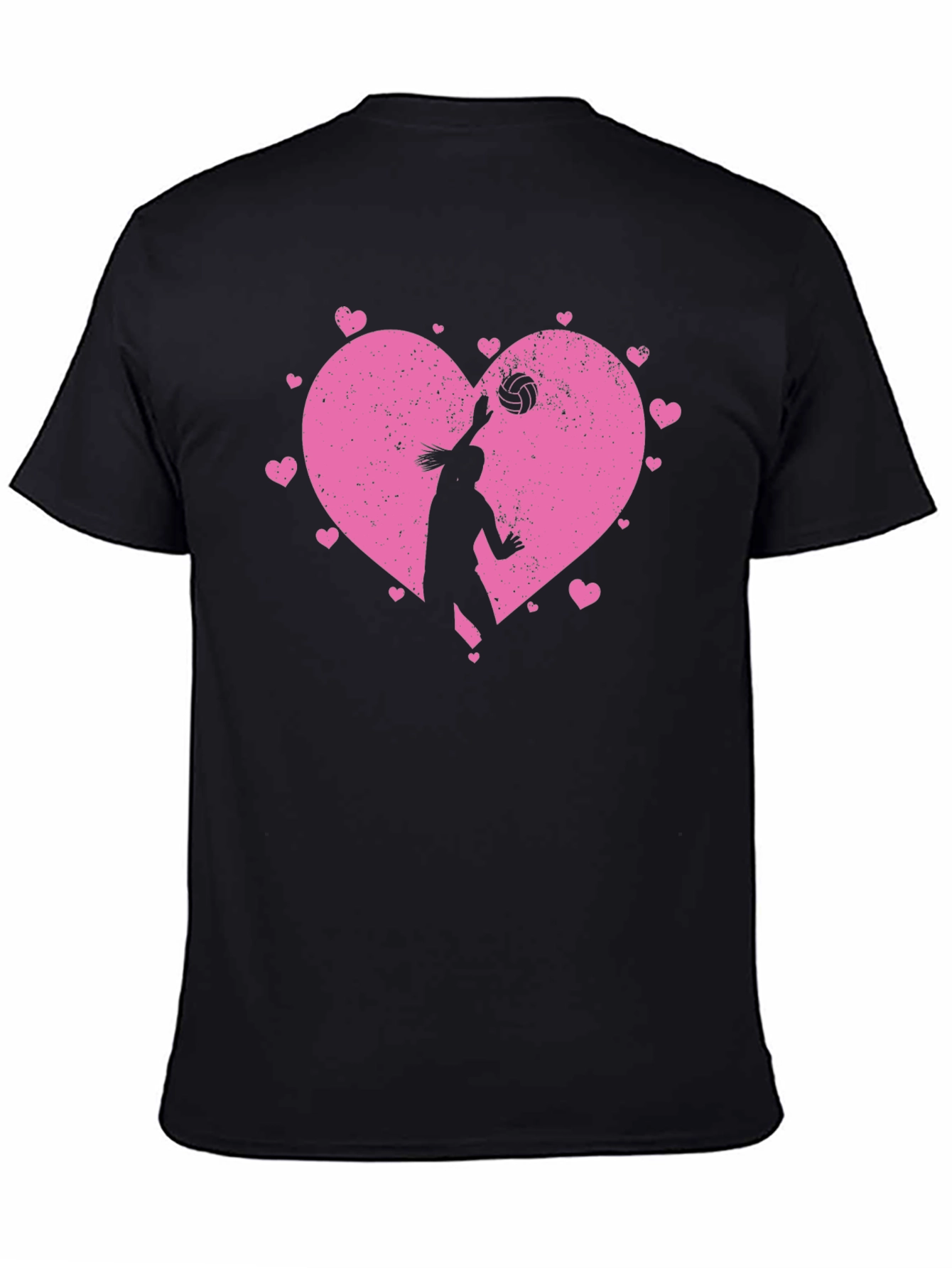 Volleyball Heart Graphic Tee
