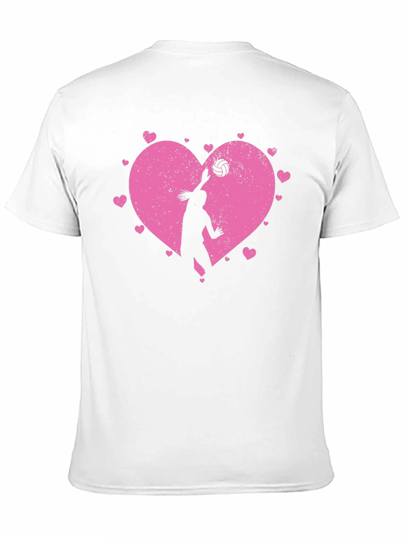 Volleyball Heart Graphic Tee