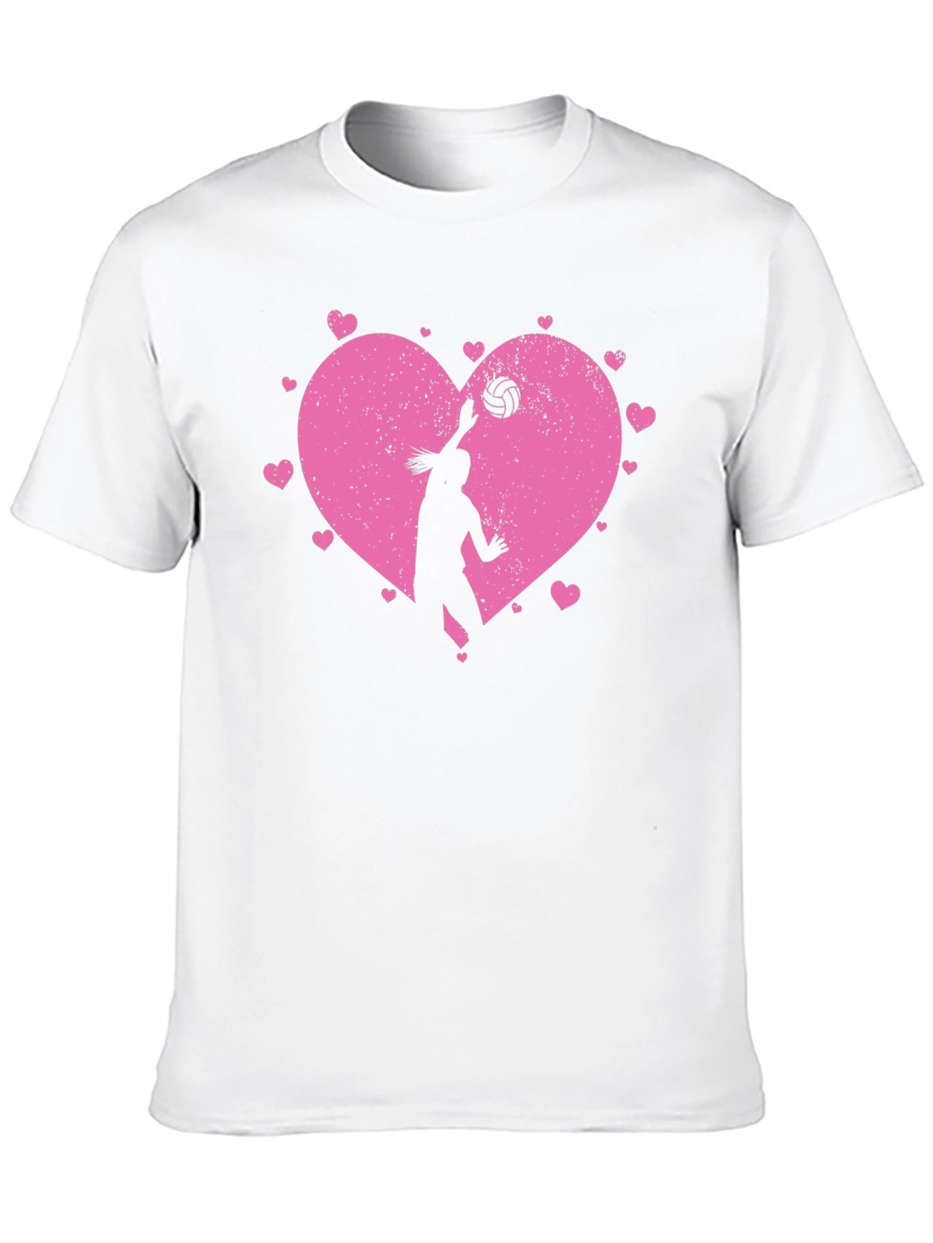 Volleyball Heart Graphic Tee