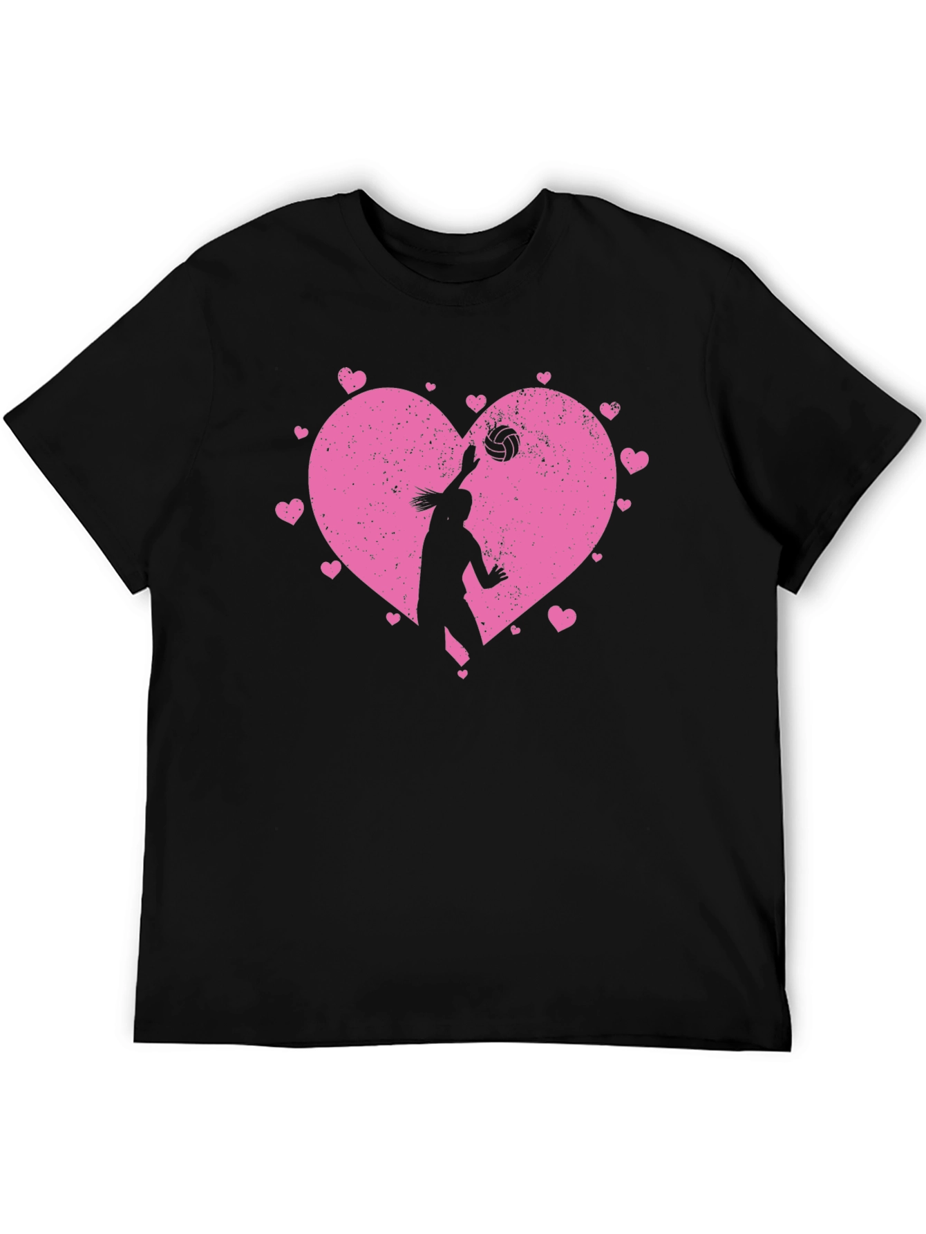 Volleyball Heart Graphic Tee