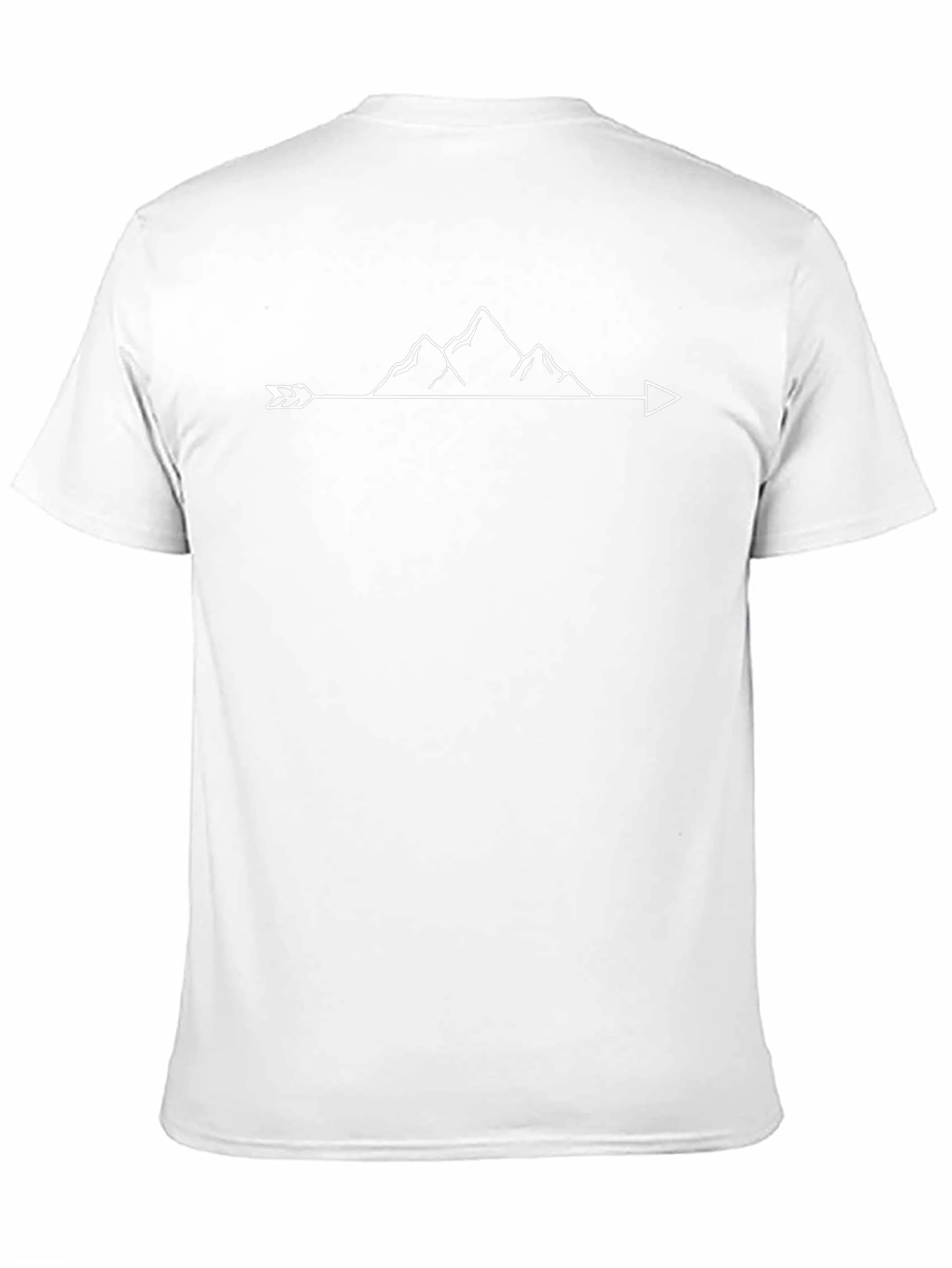 Mountain Arrow Graphic Tee - Nature Adventure Shirt
