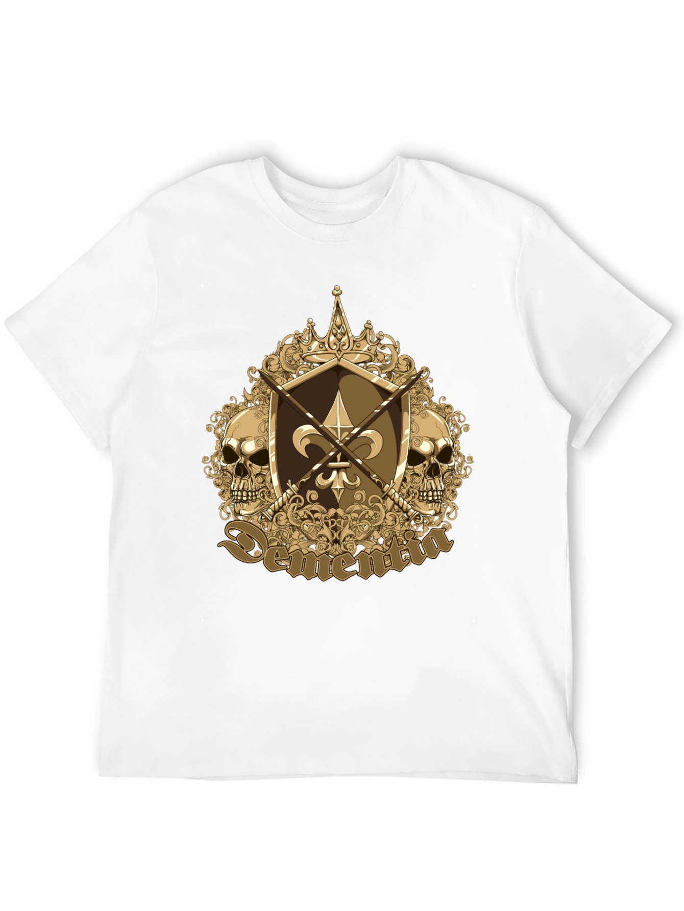 Skull Fleur-de-lis Graphic Tee