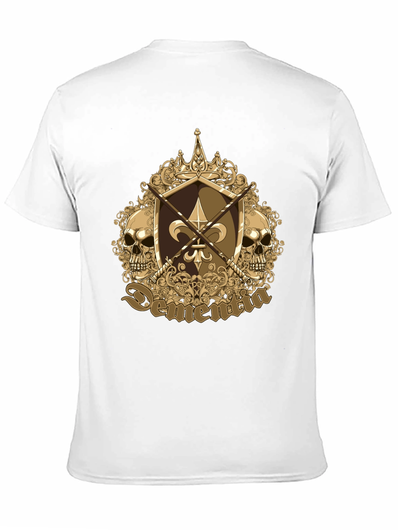 Skull Fleur-de-lis Graphic Tee