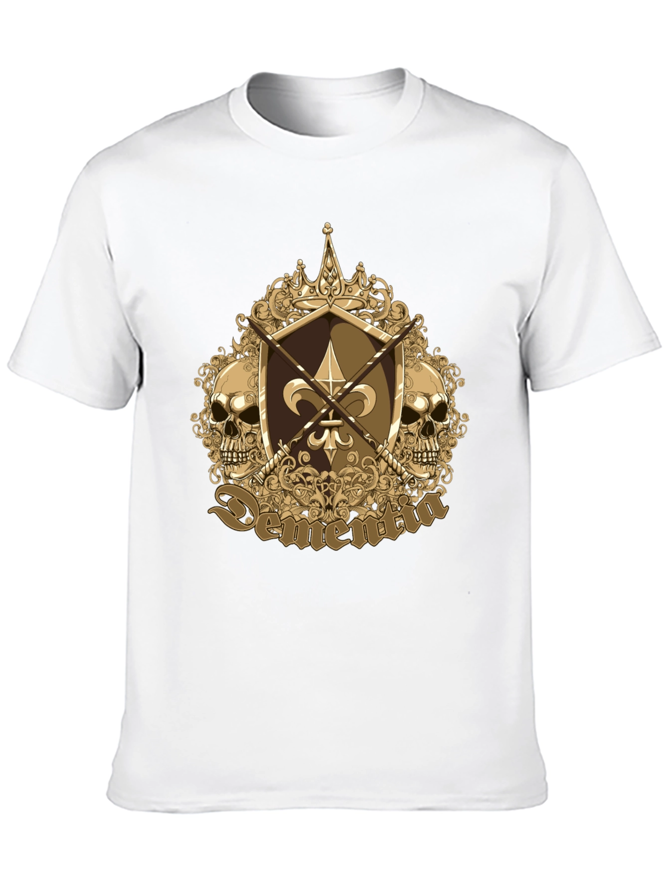Skull Fleur-de-lis Graphic Tee