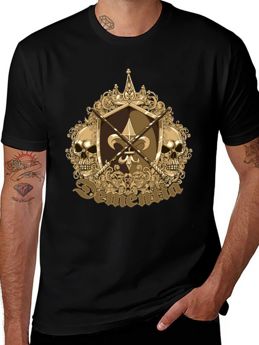 Skull Fleur-de-lis Graphic Tee
