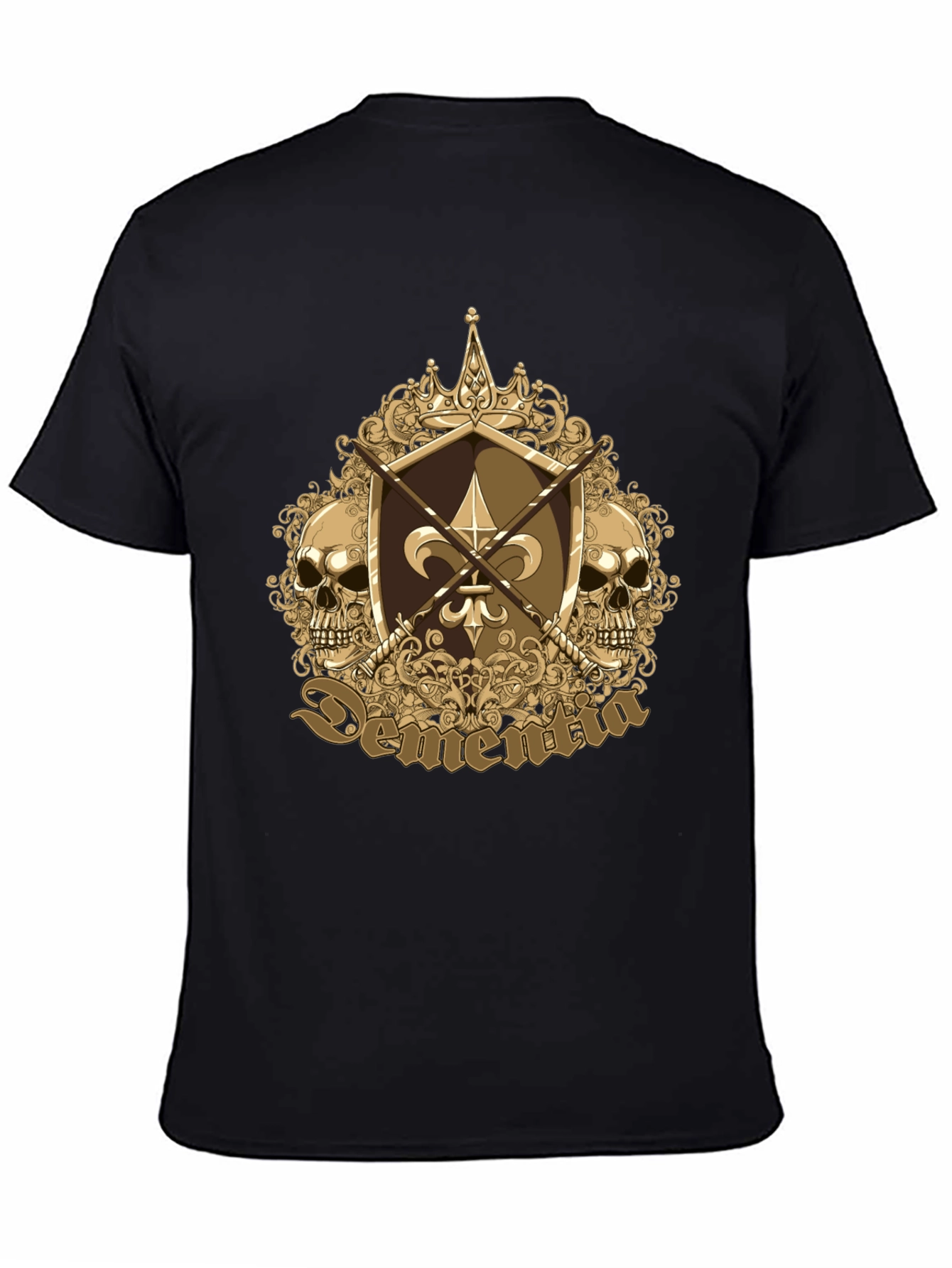 Skull Fleur-de-lis Graphic Tee