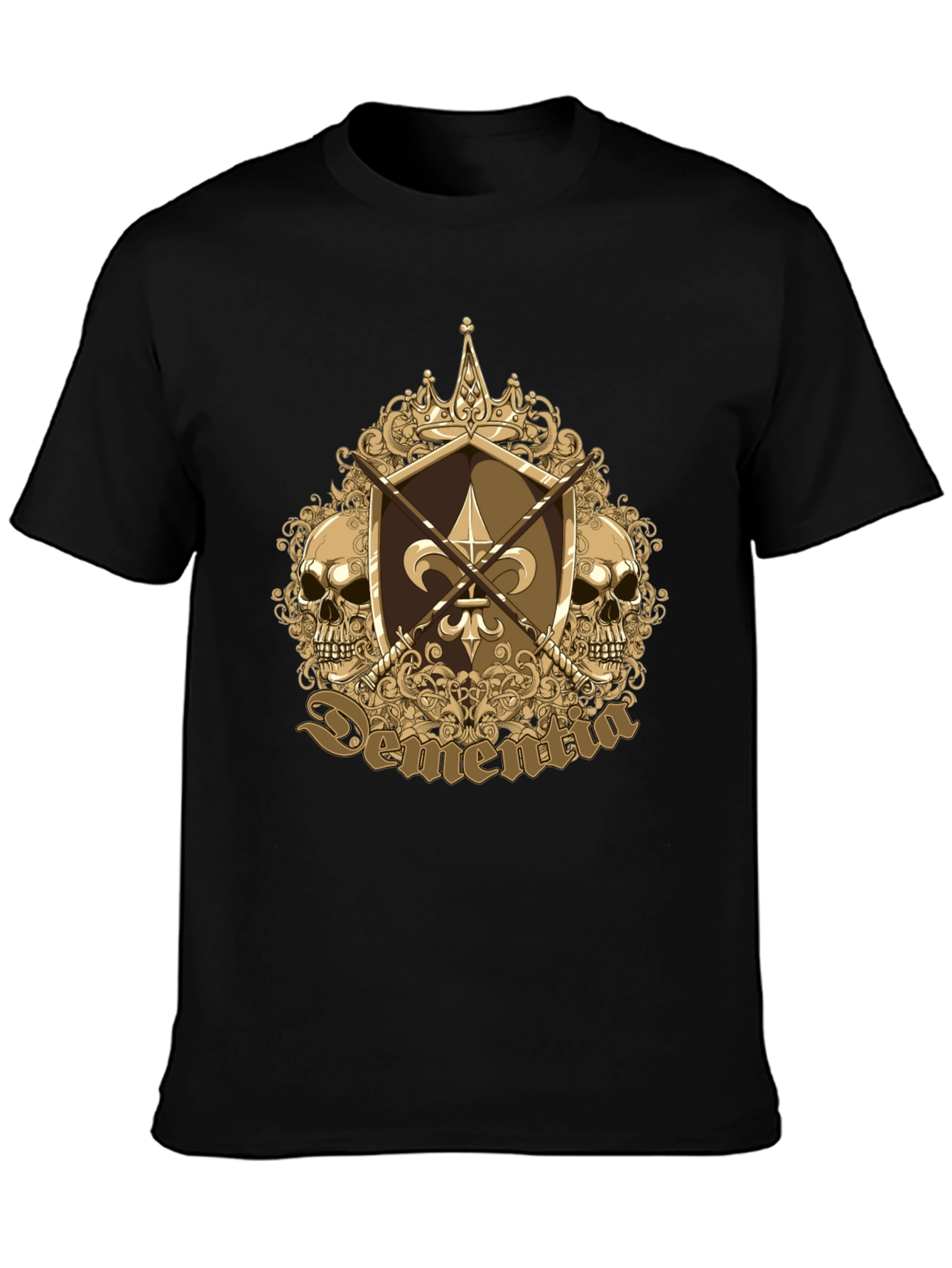 Skull Fleur-de-lis Graphic Tee
