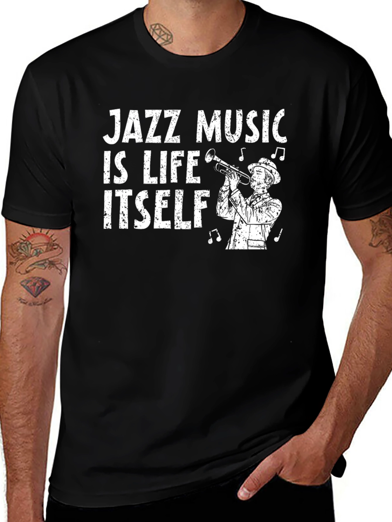 Jazz Music is Life Itself T-Shirt