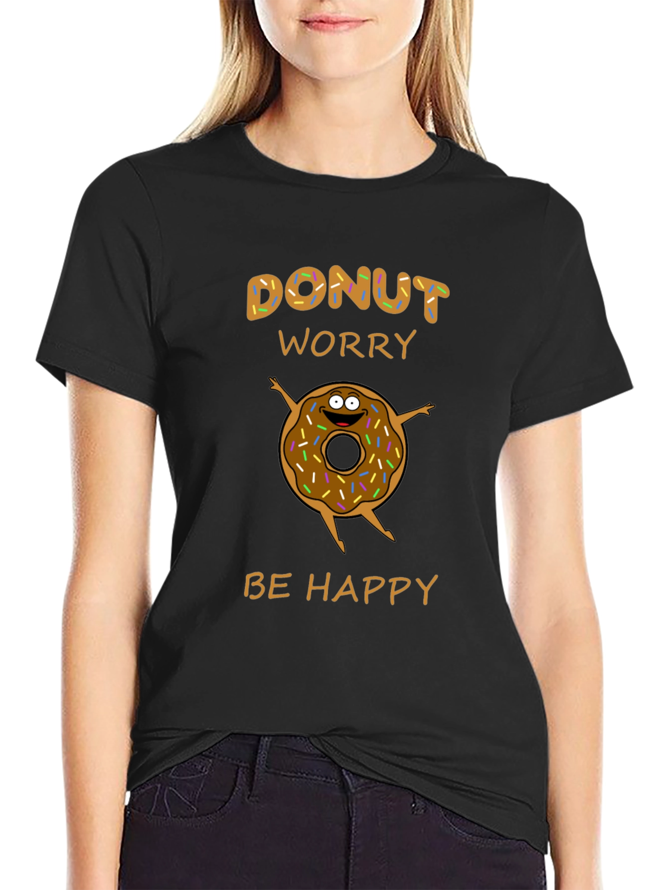 Donut Worry Be Happy T-Shirt