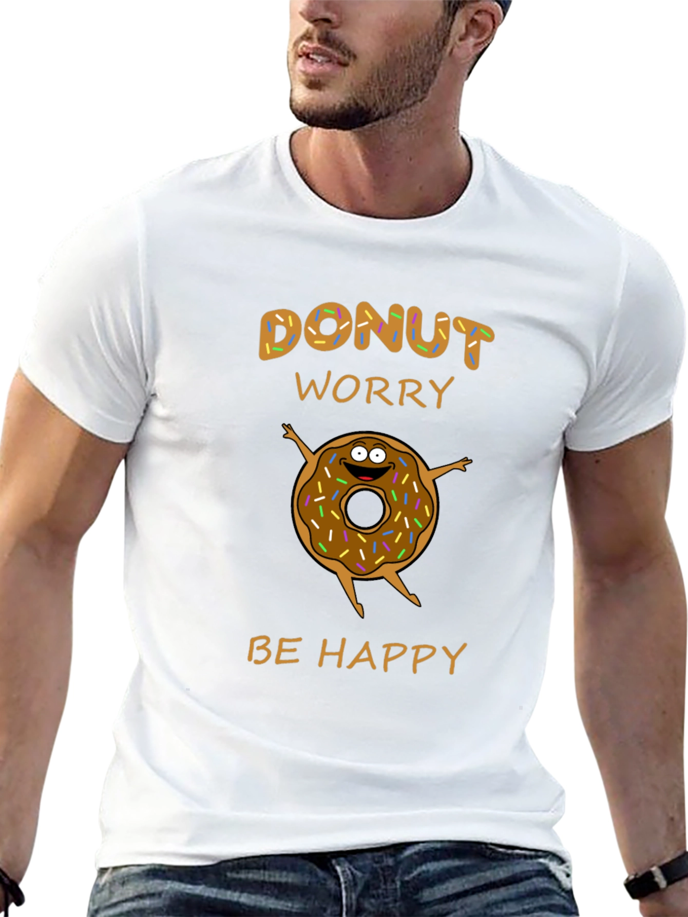 Donut Worry Be Happy T-Shirt