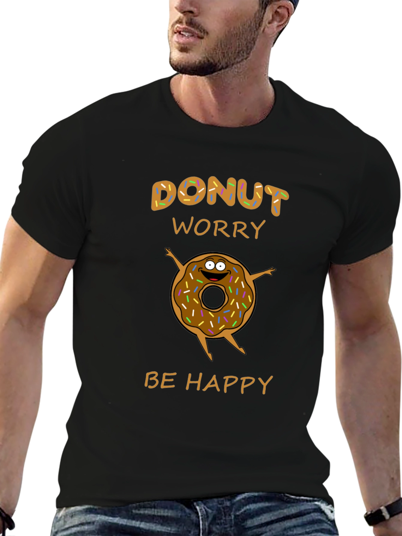 Donut Worry Be Happy T-Shirt