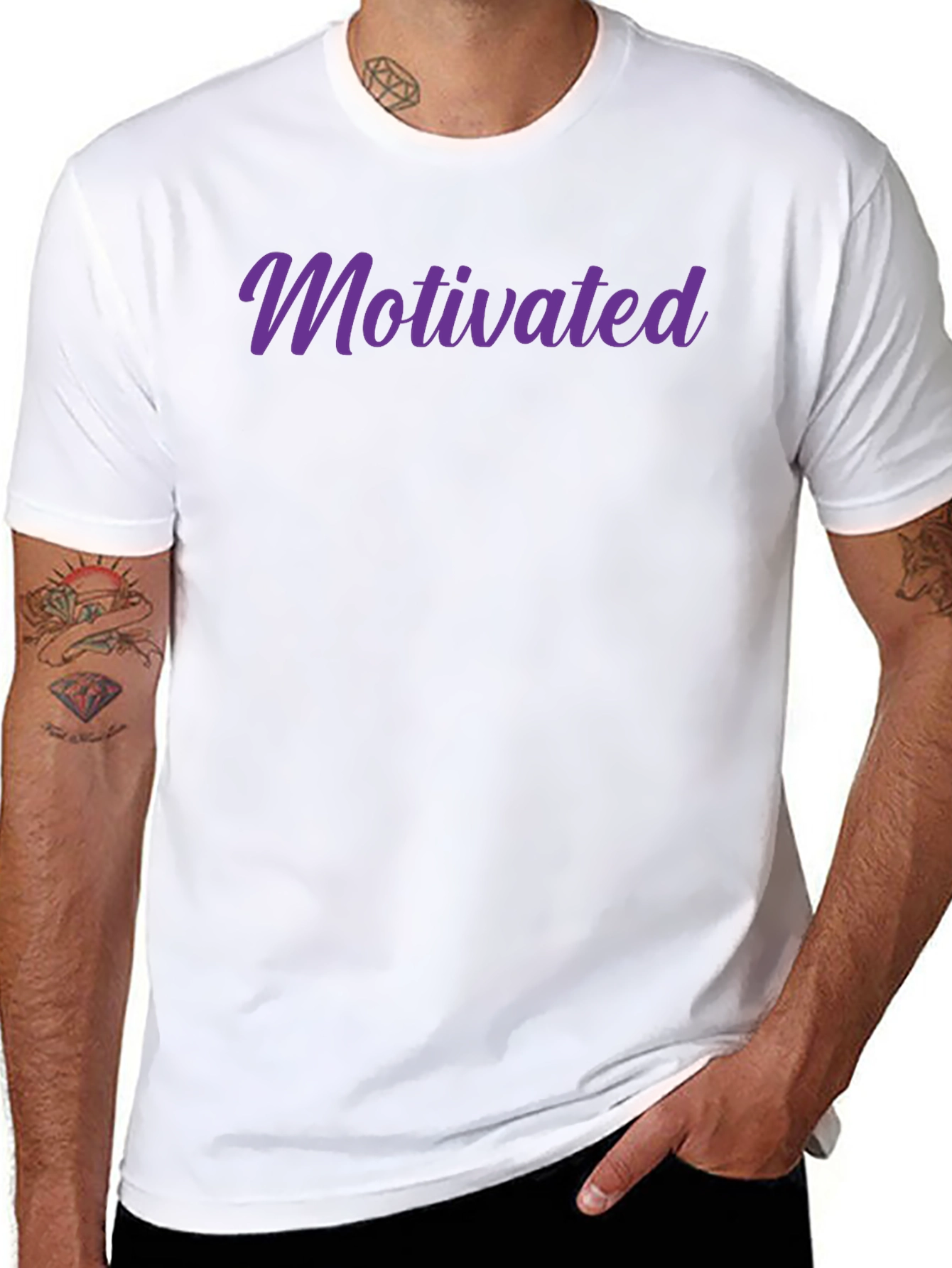 Motivated Black T-Shirt