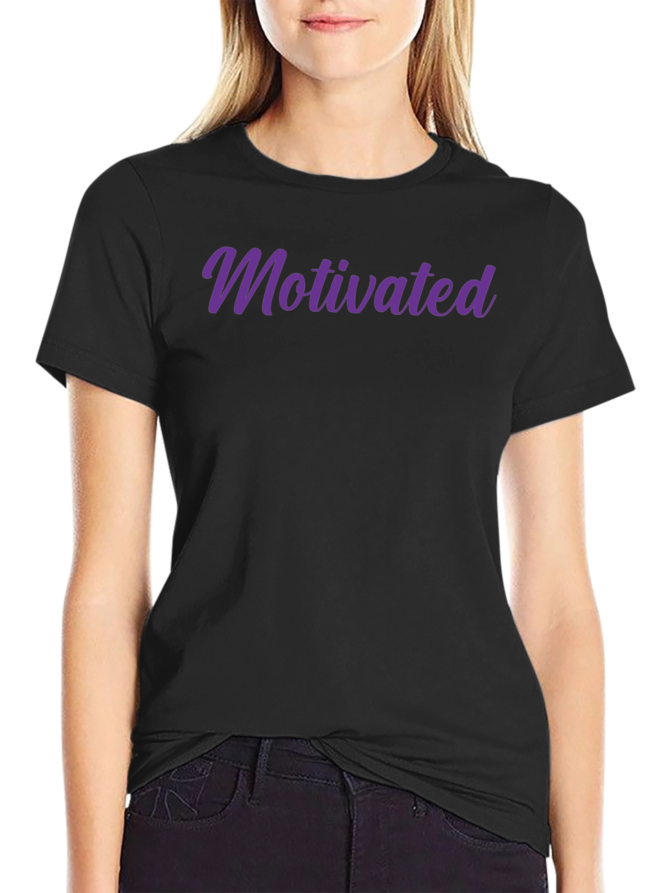 Motivated Black T-Shirt