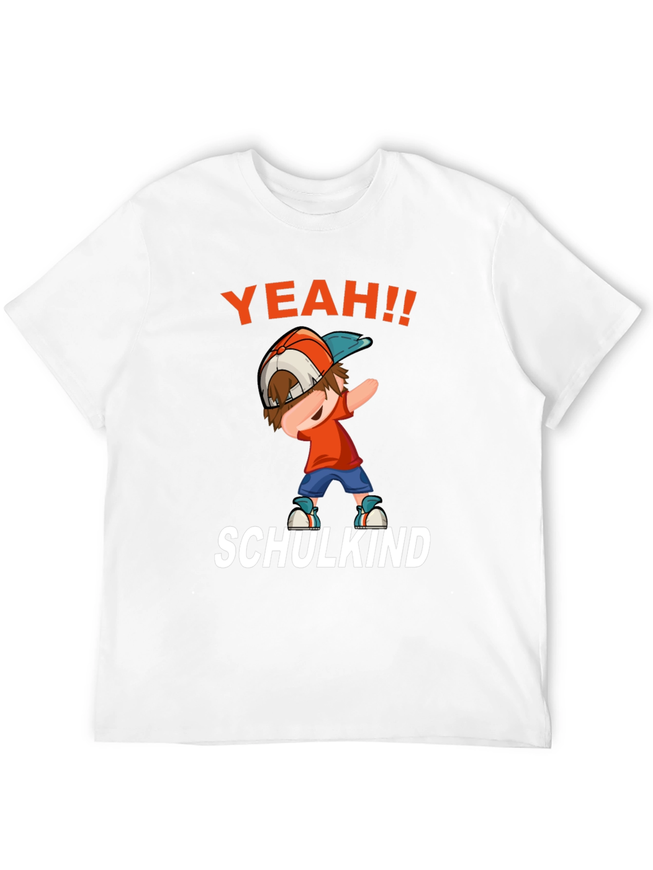 Yeah! Schulkinder T-Shirt - Fun School Tee