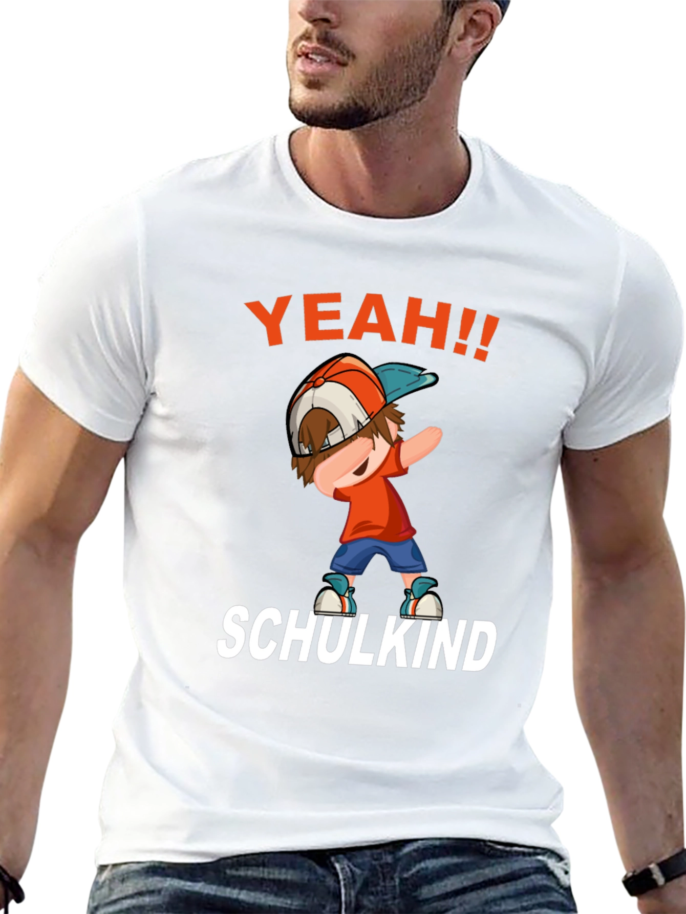 Yeah! Schulkinder T-Shirt - Fun School Tee