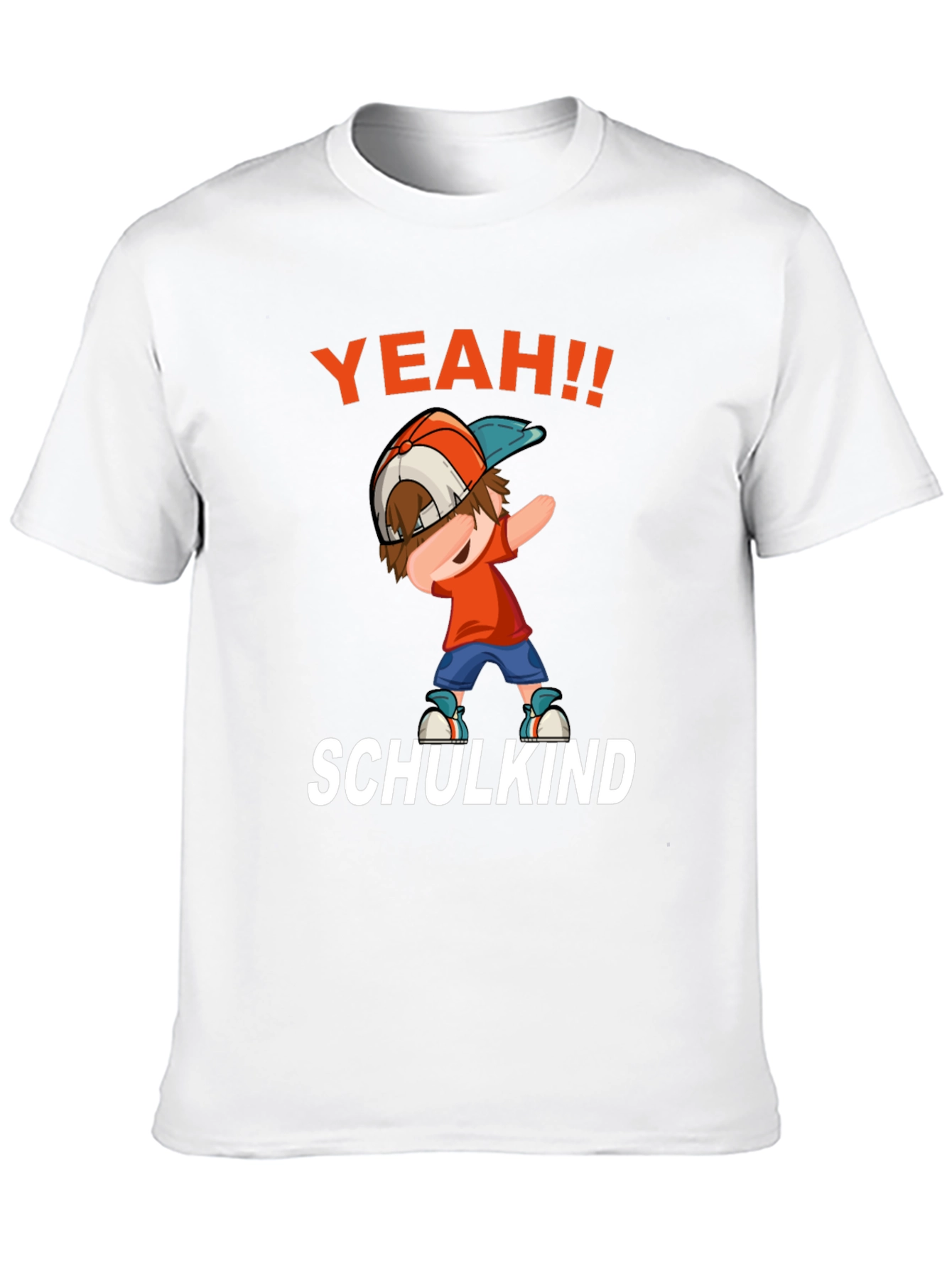 Yeah! Schulkinder T-Shirt - Fun School Tee