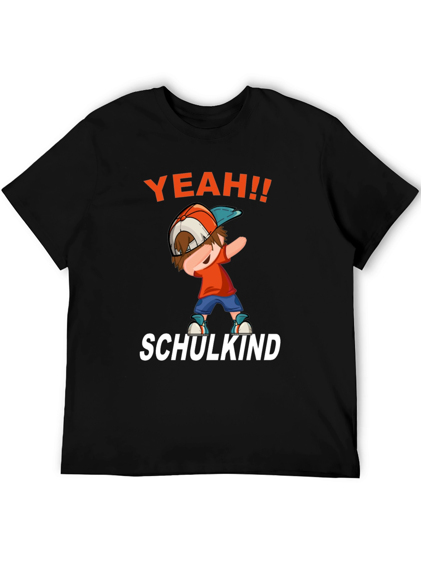 Yeah! Schulkinder T-Shirt - Fun School Tee
