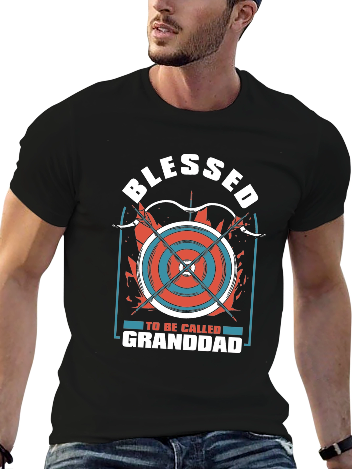 Blessed Granddad Archery T-Shirt
