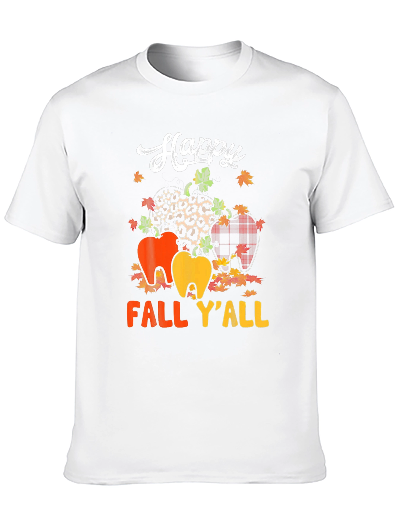 Happy Fall YAll Teeth T-Shirt