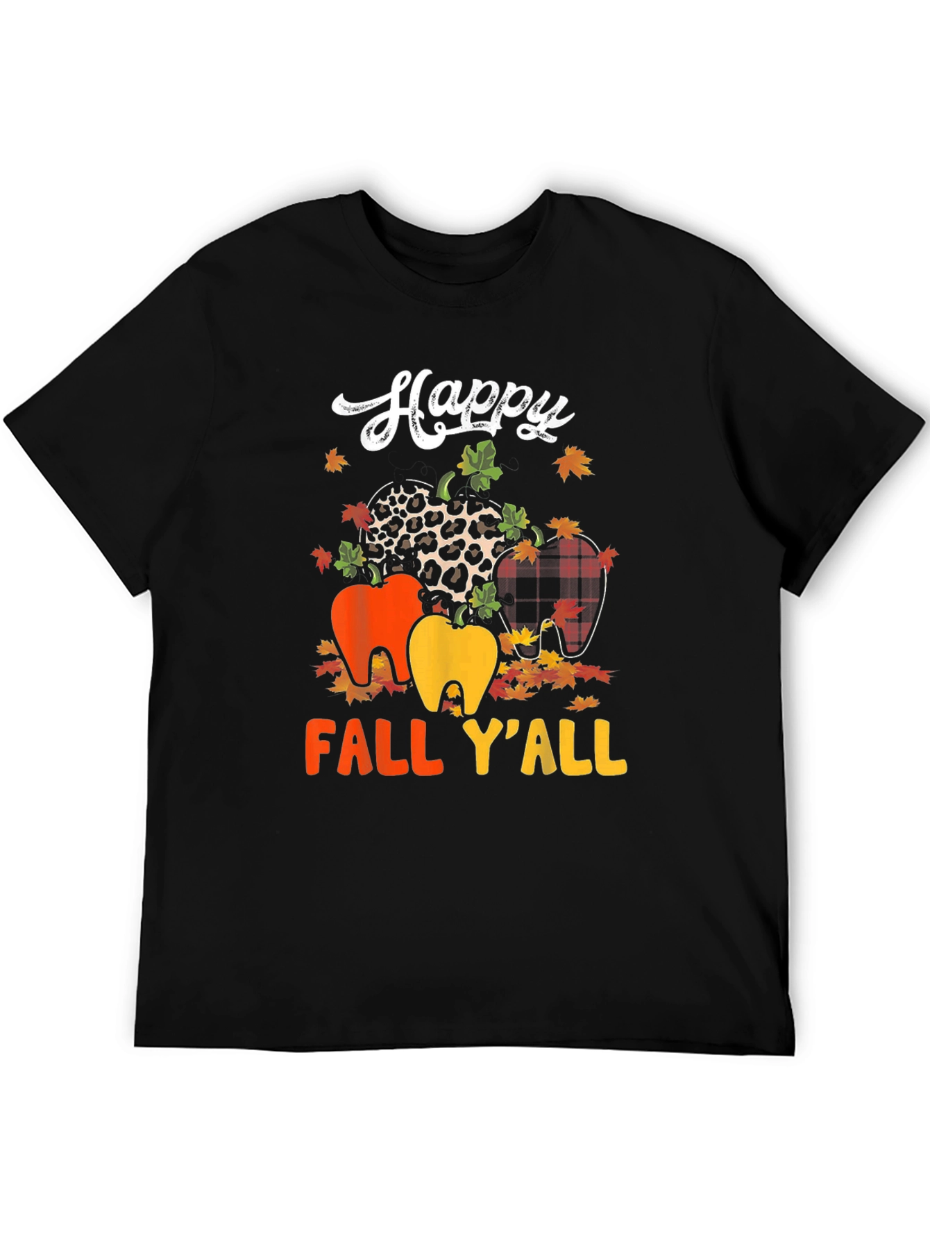 Happy Fall YAll Teeth T-Shirt