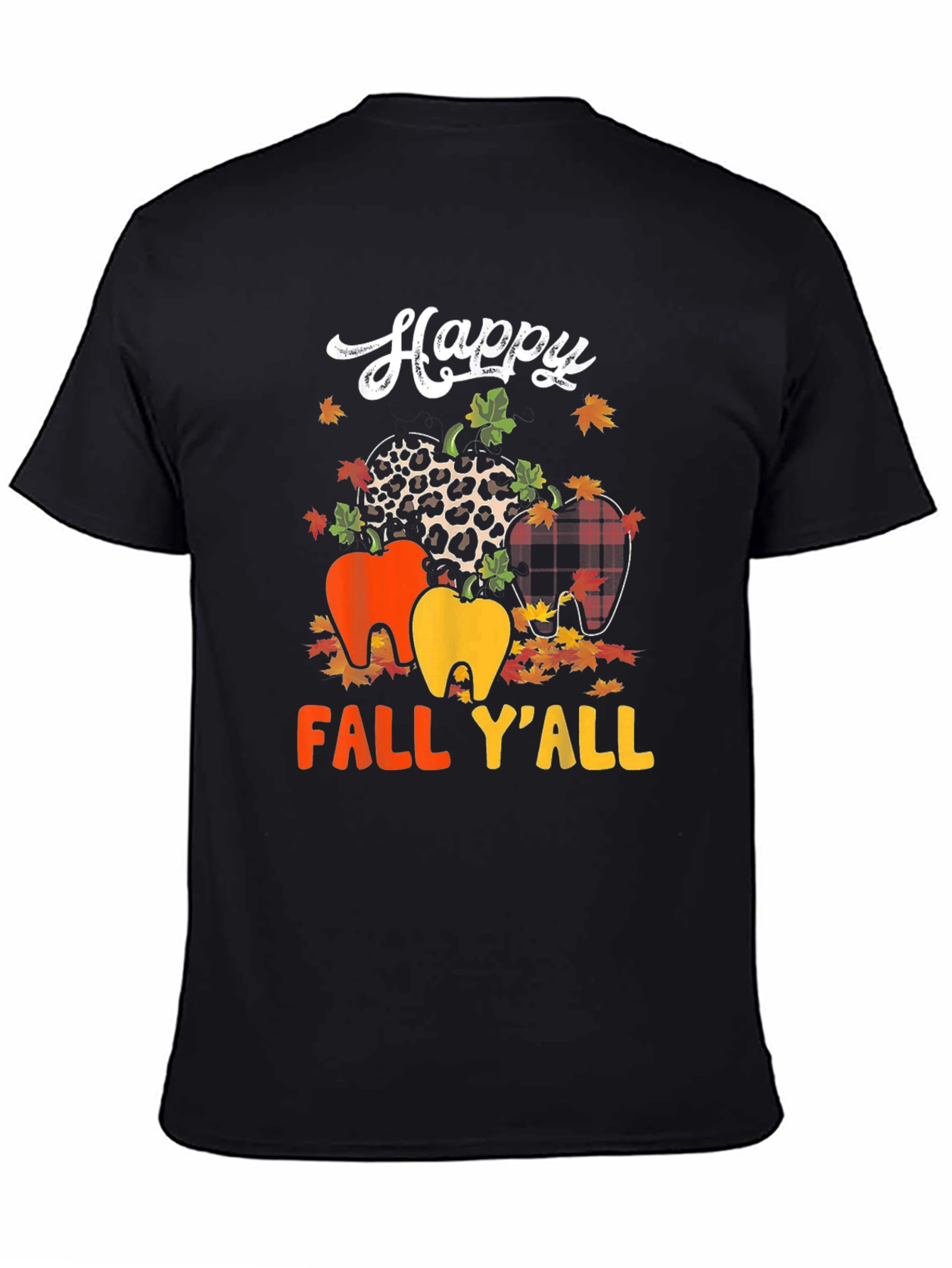 Happy Fall YAll Teeth T-Shirt