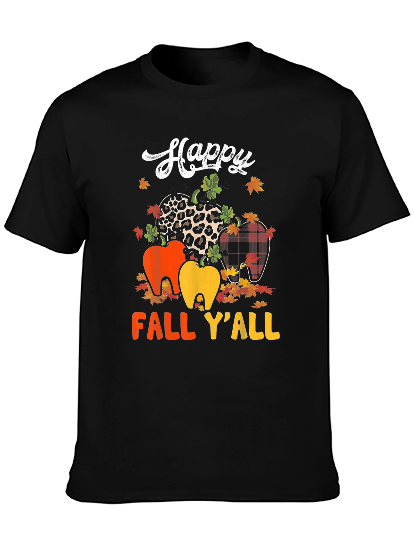 Happy Fall YAll Teeth T-Shirt