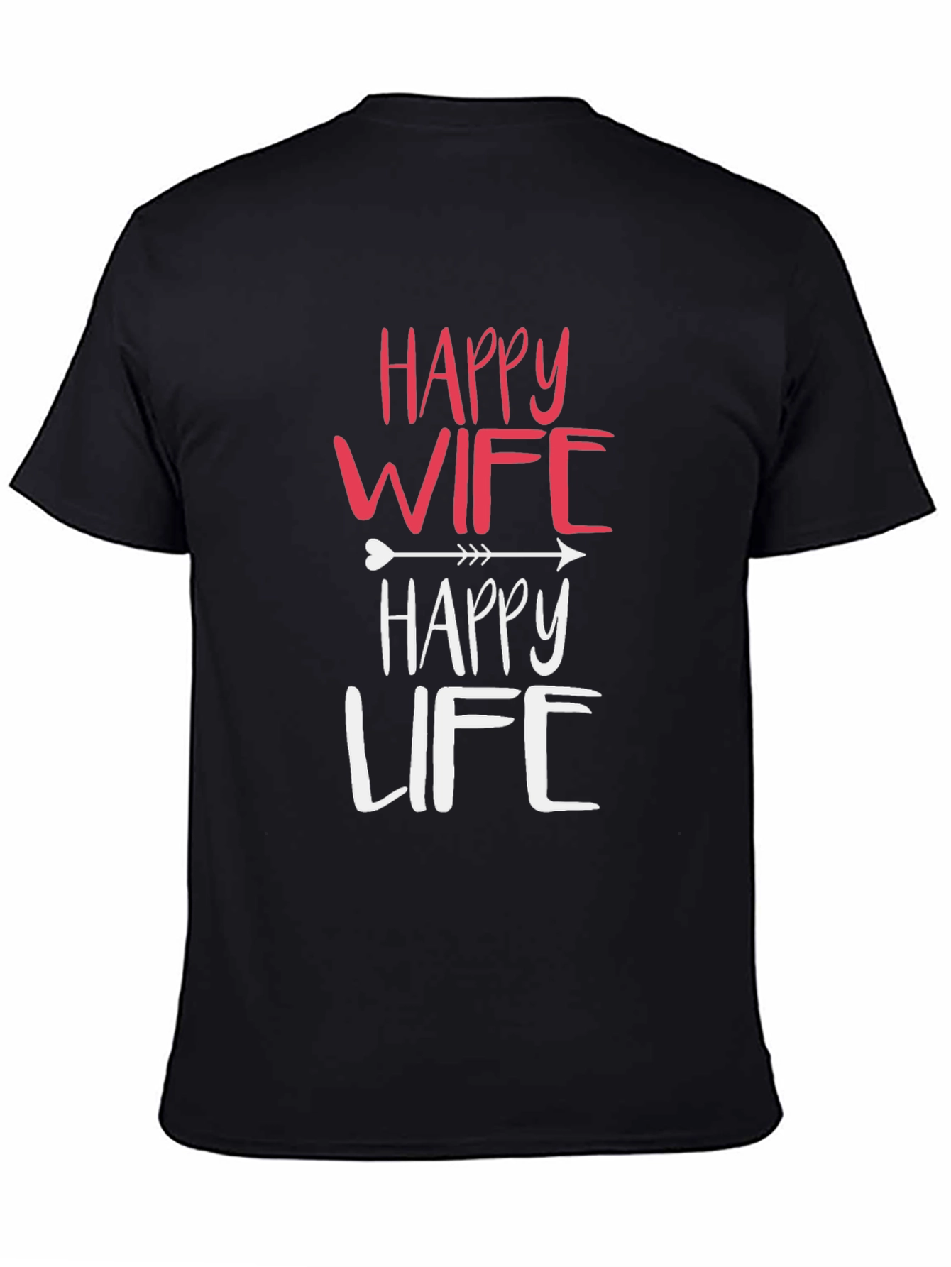Happy Wife Happy Life Graphic Tee
