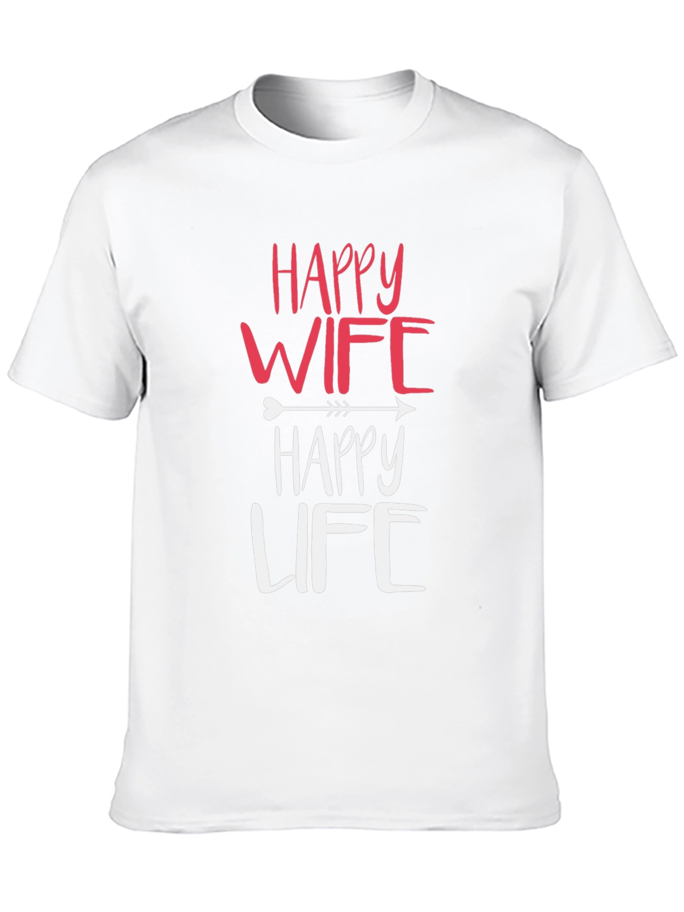 Happy Wife Happy Life Graphic Tee