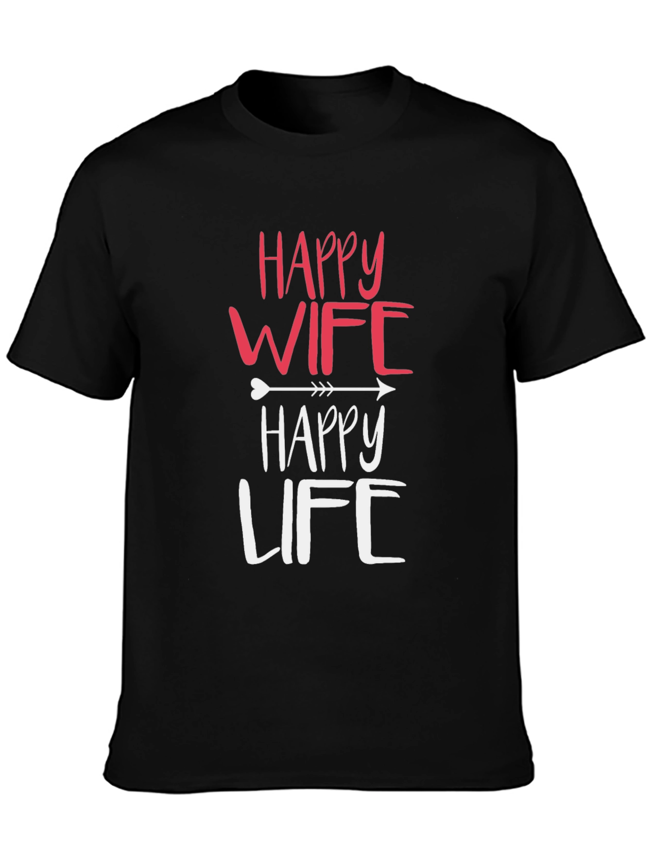 Happy Wife Happy Life Graphic Tee