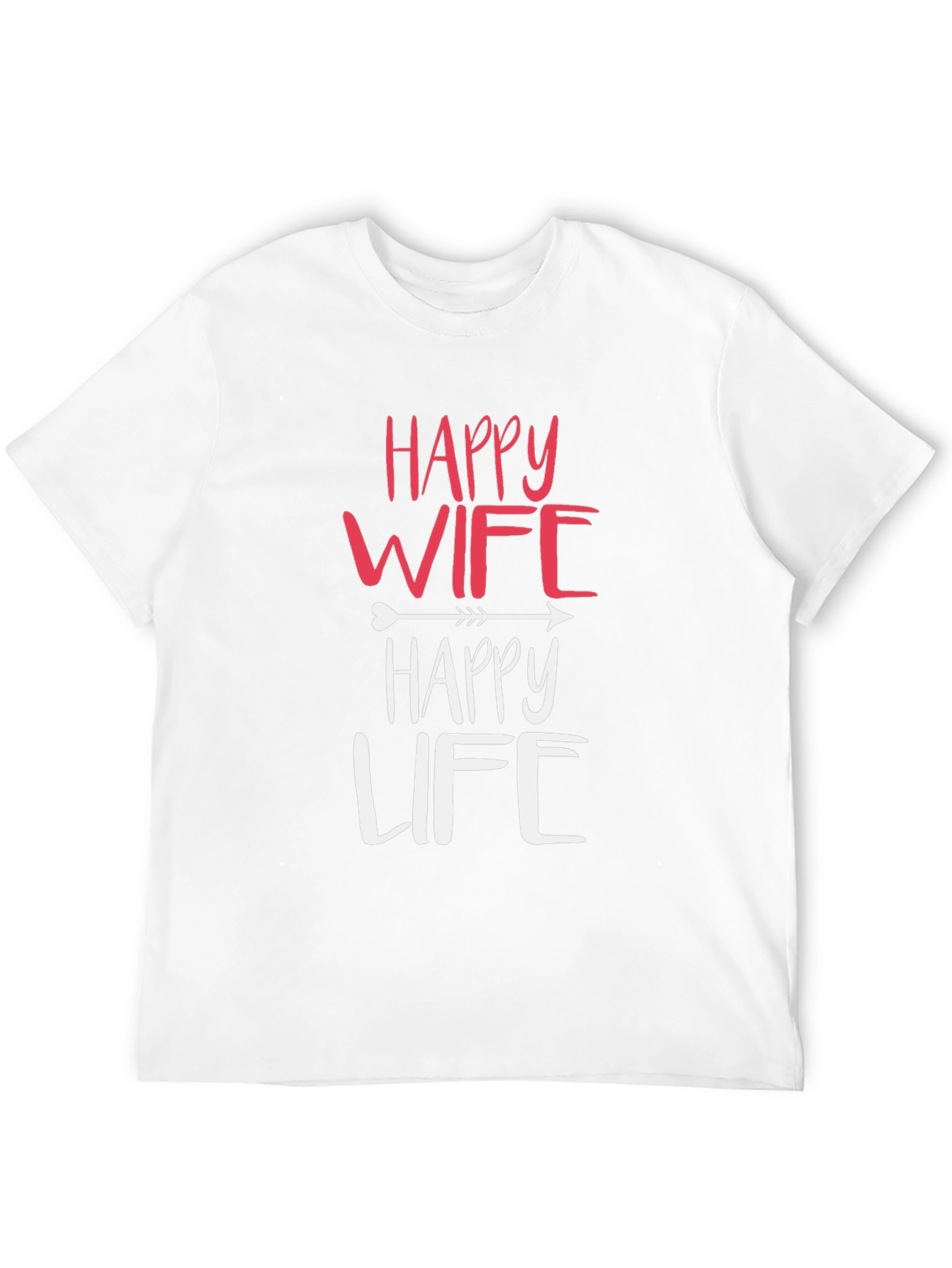 Happy Wife Happy Life Graphic Tee