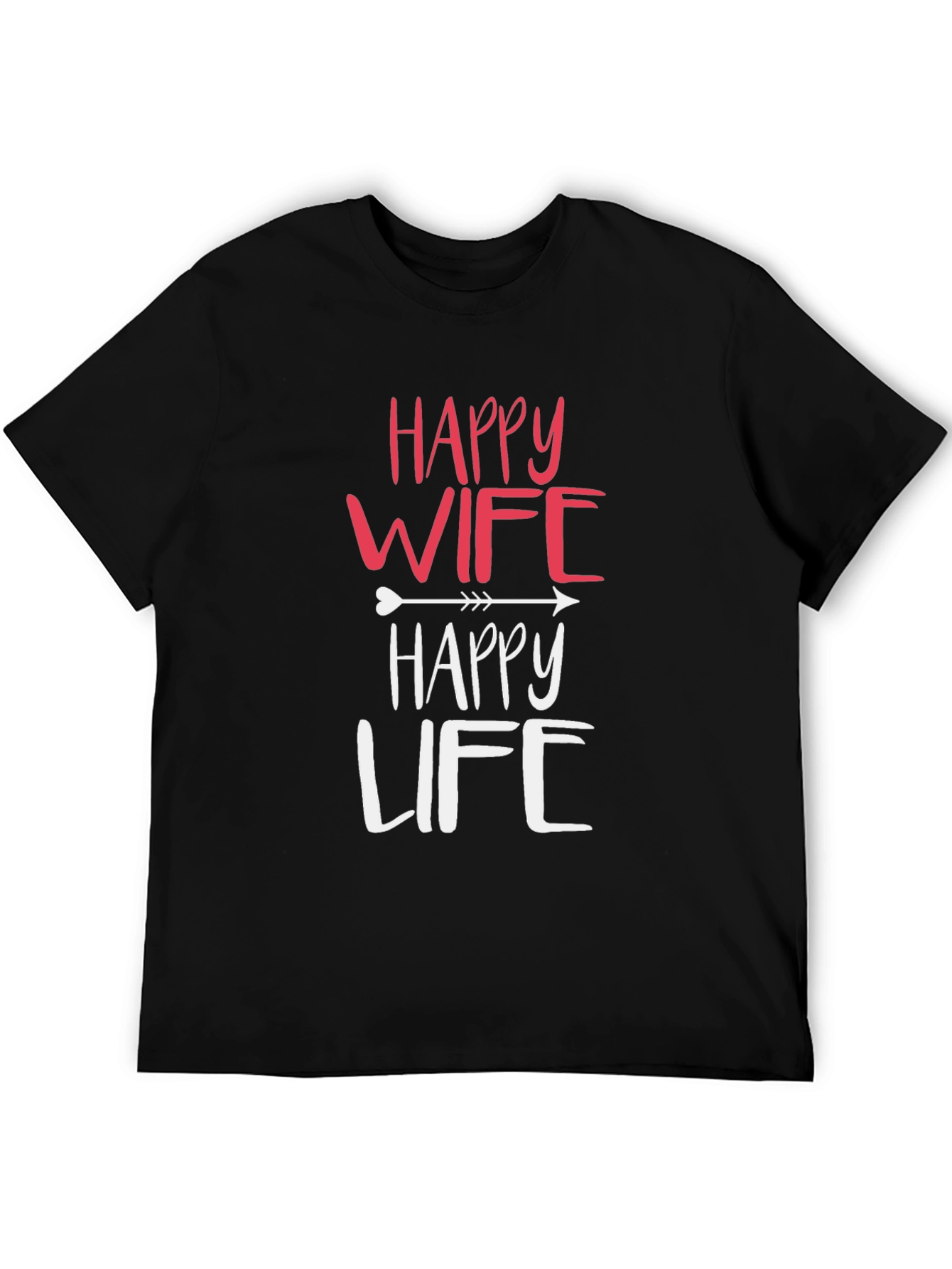 Happy Wife Happy Life Graphic Tee