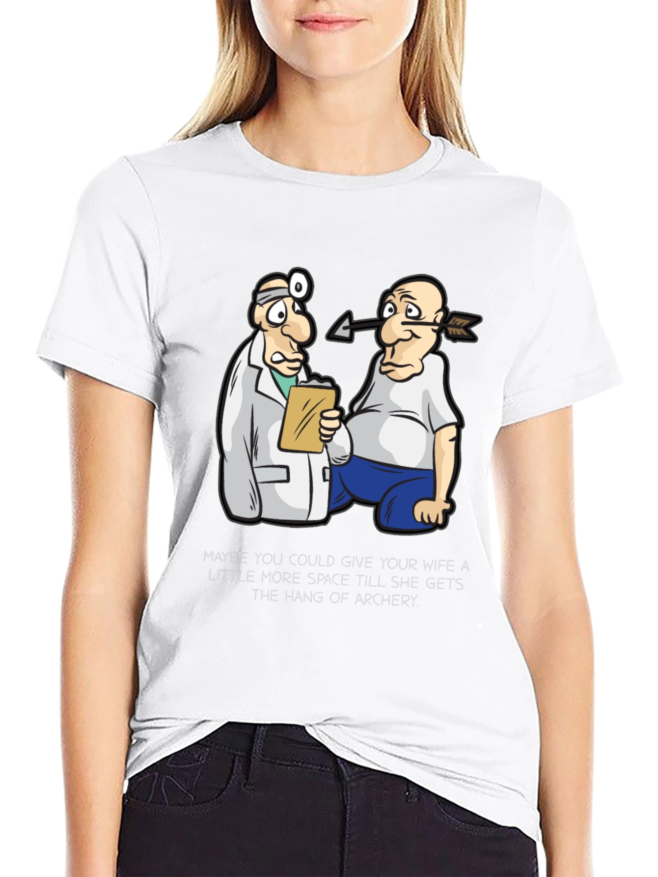 Funny Archery T-Shirt: Doctor & Patient