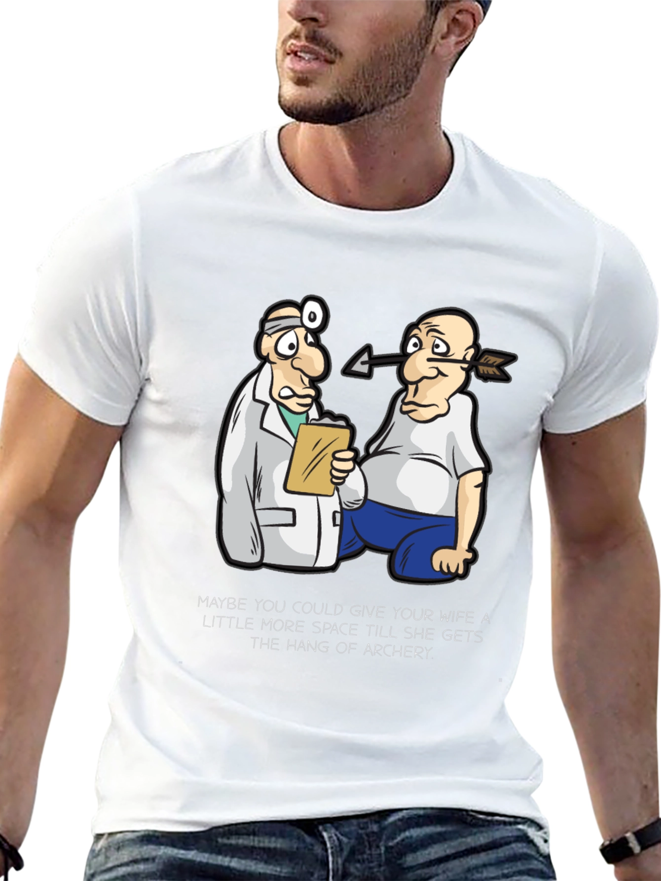 Funny Archery T-Shirt: Doctor & Patient