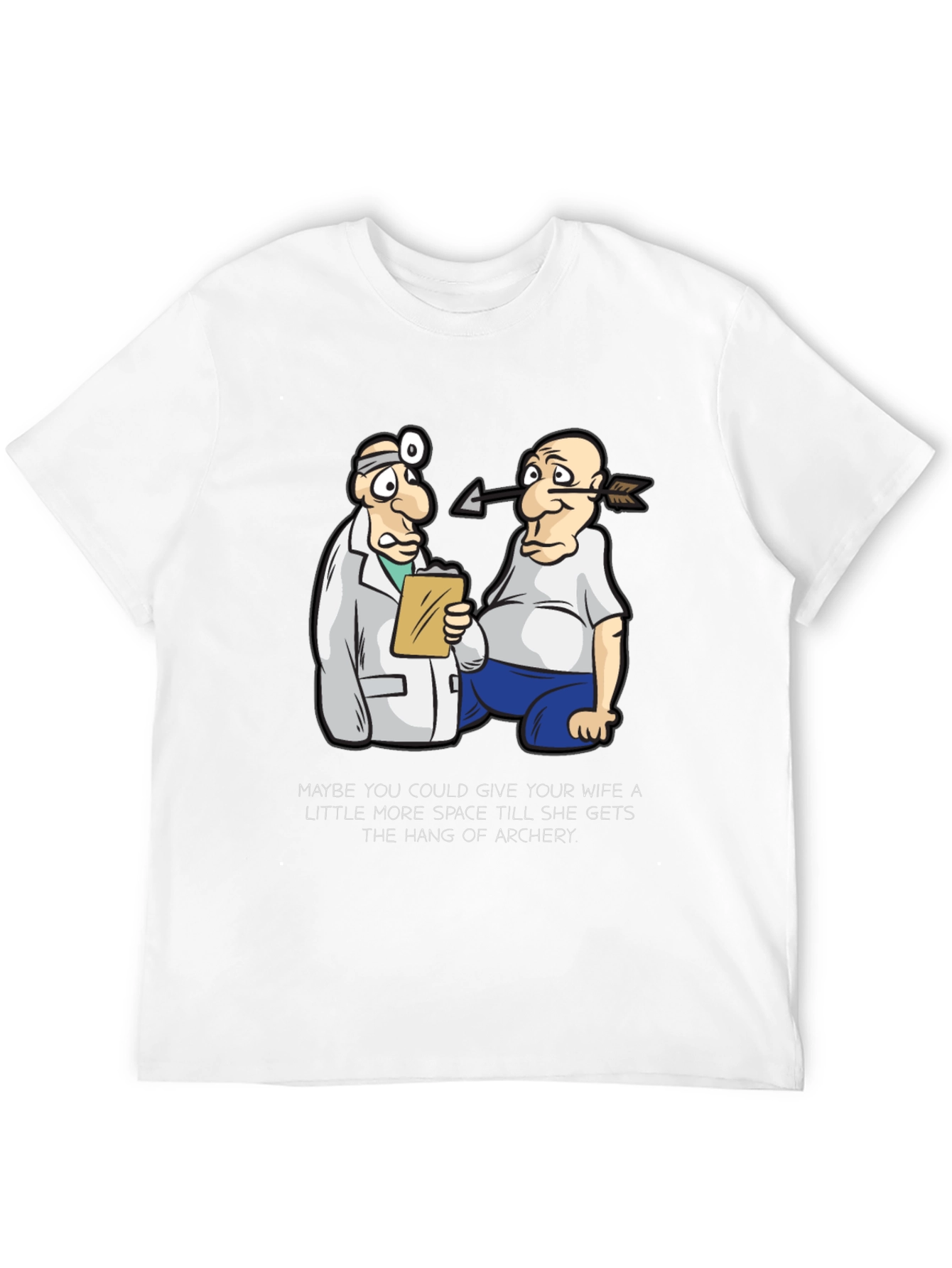 Funny Archery T-Shirt: Doctor & Patient