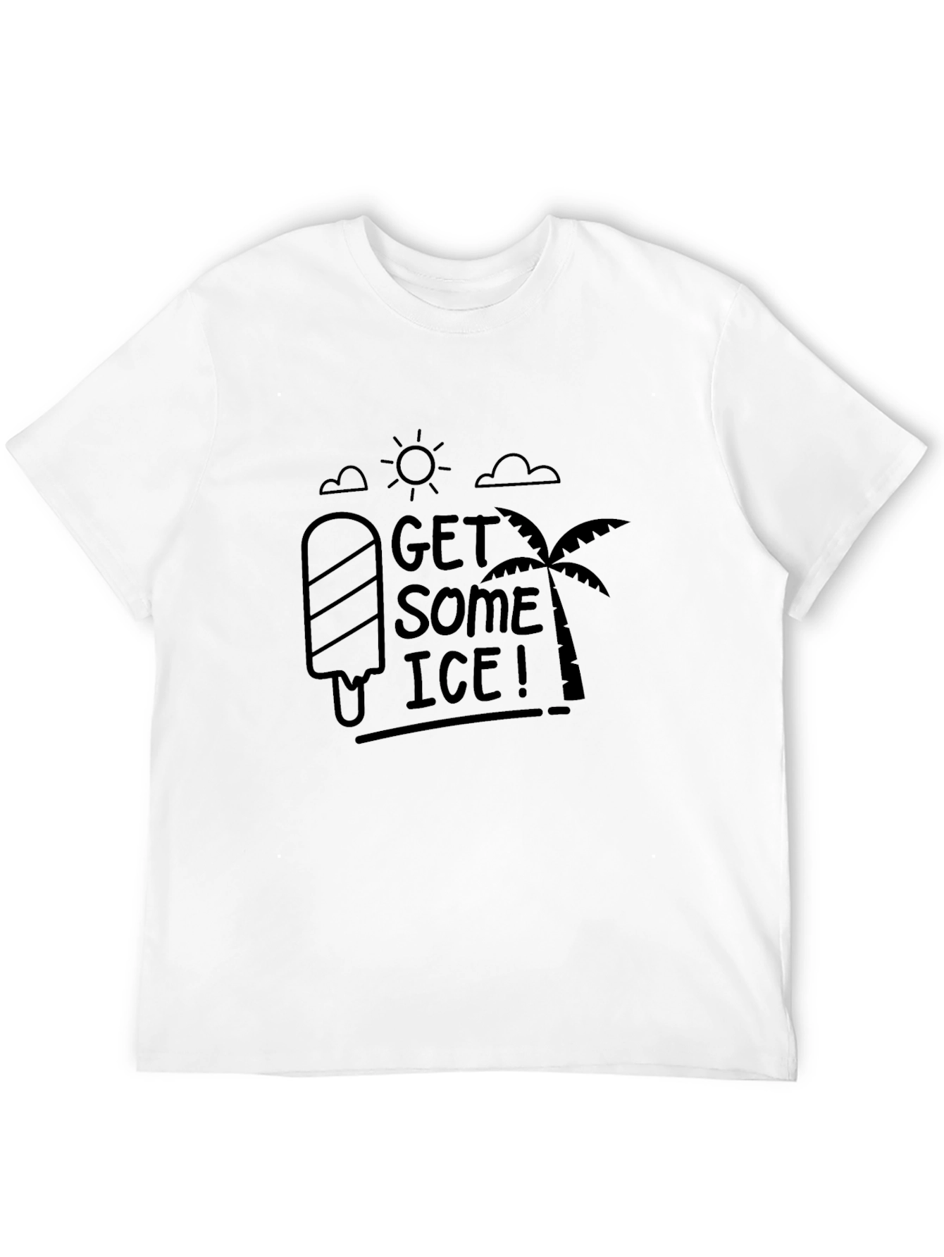 Get Some Ice T-Shirt - Summer Fun Tee