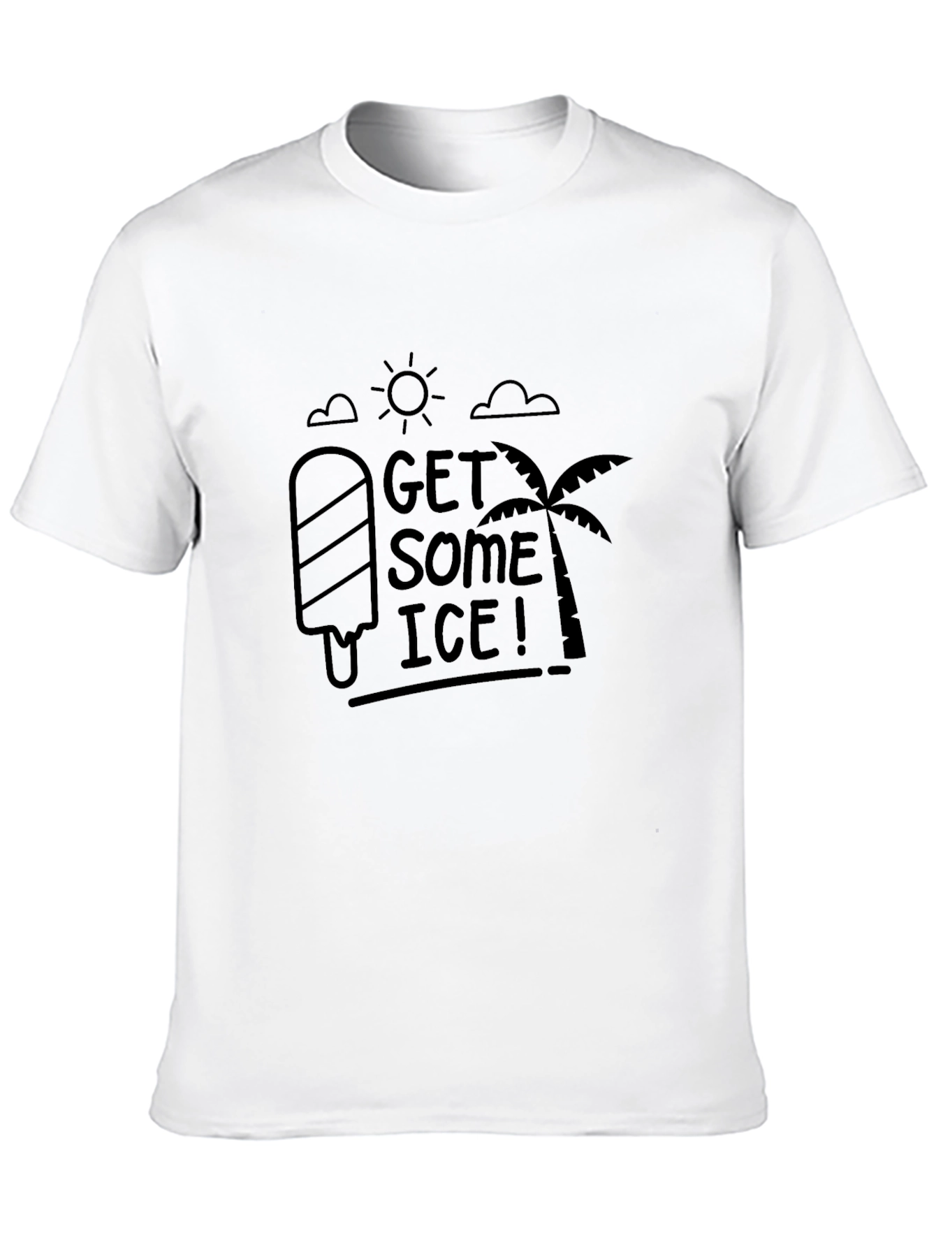 Get Some Ice T-Shirt - Summer Fun Tee