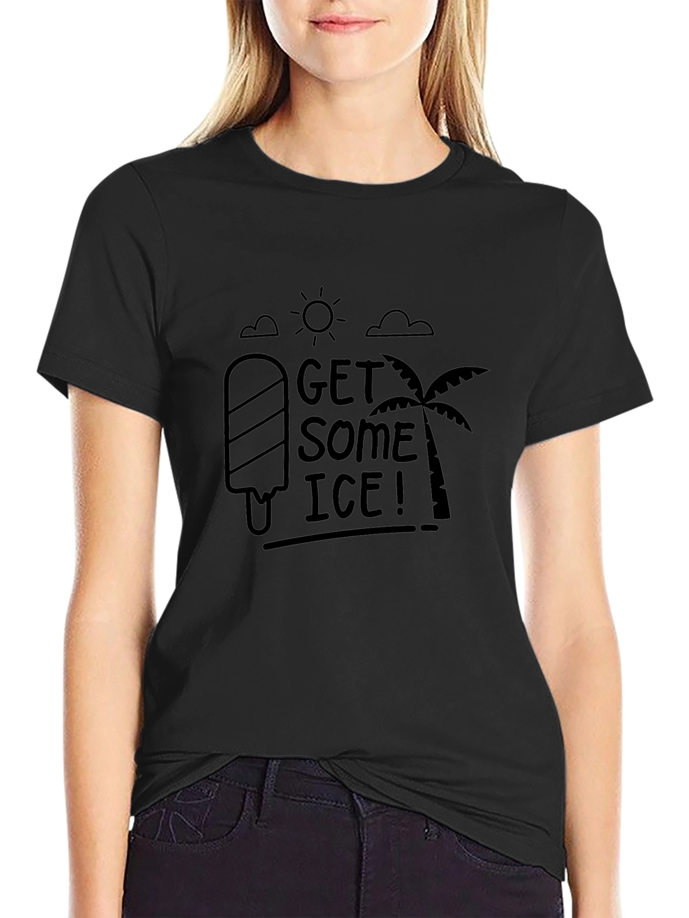 Get Some Ice T-Shirt - Summer Fun Tee