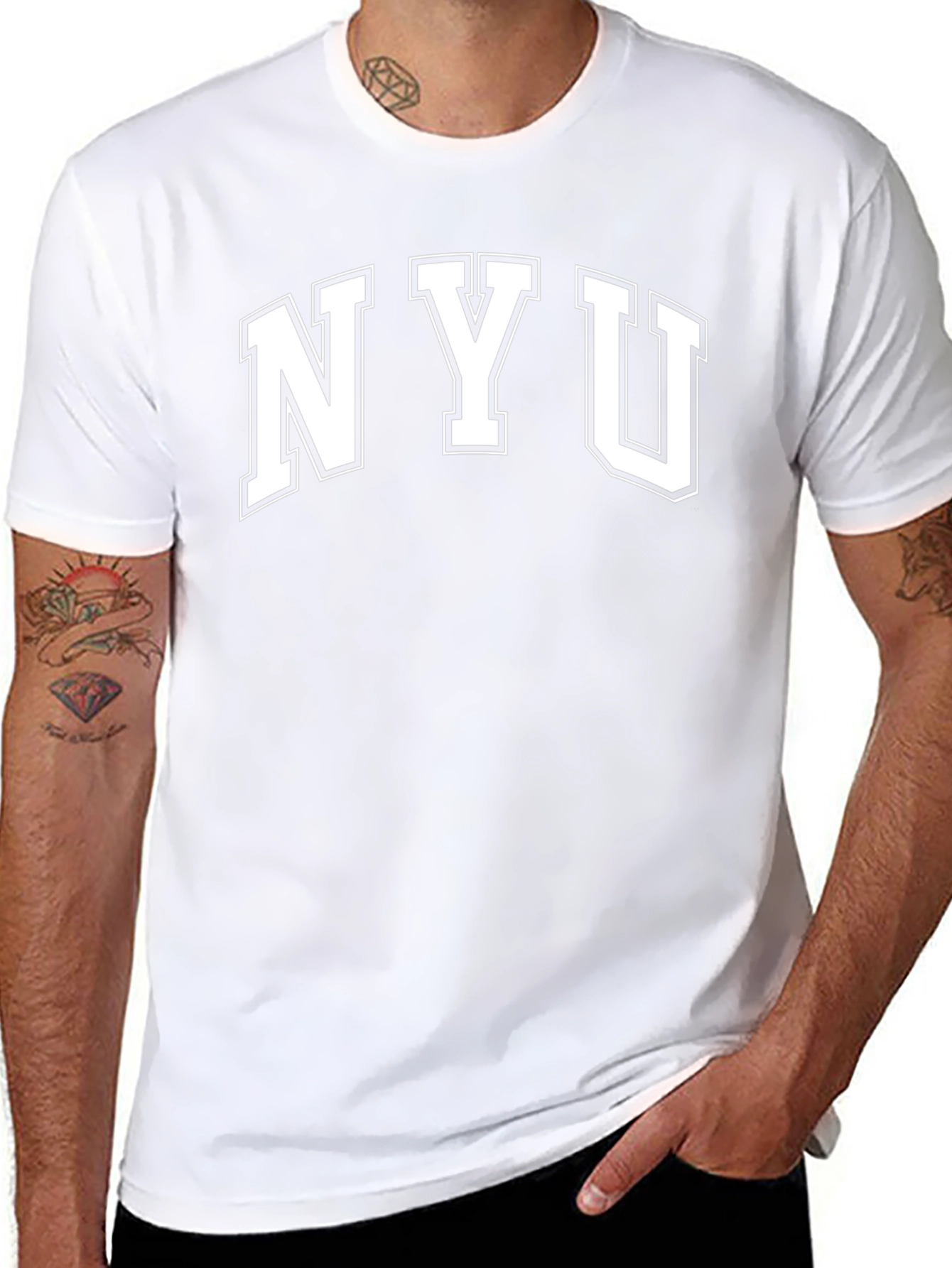 NYU Black T-Shirt
