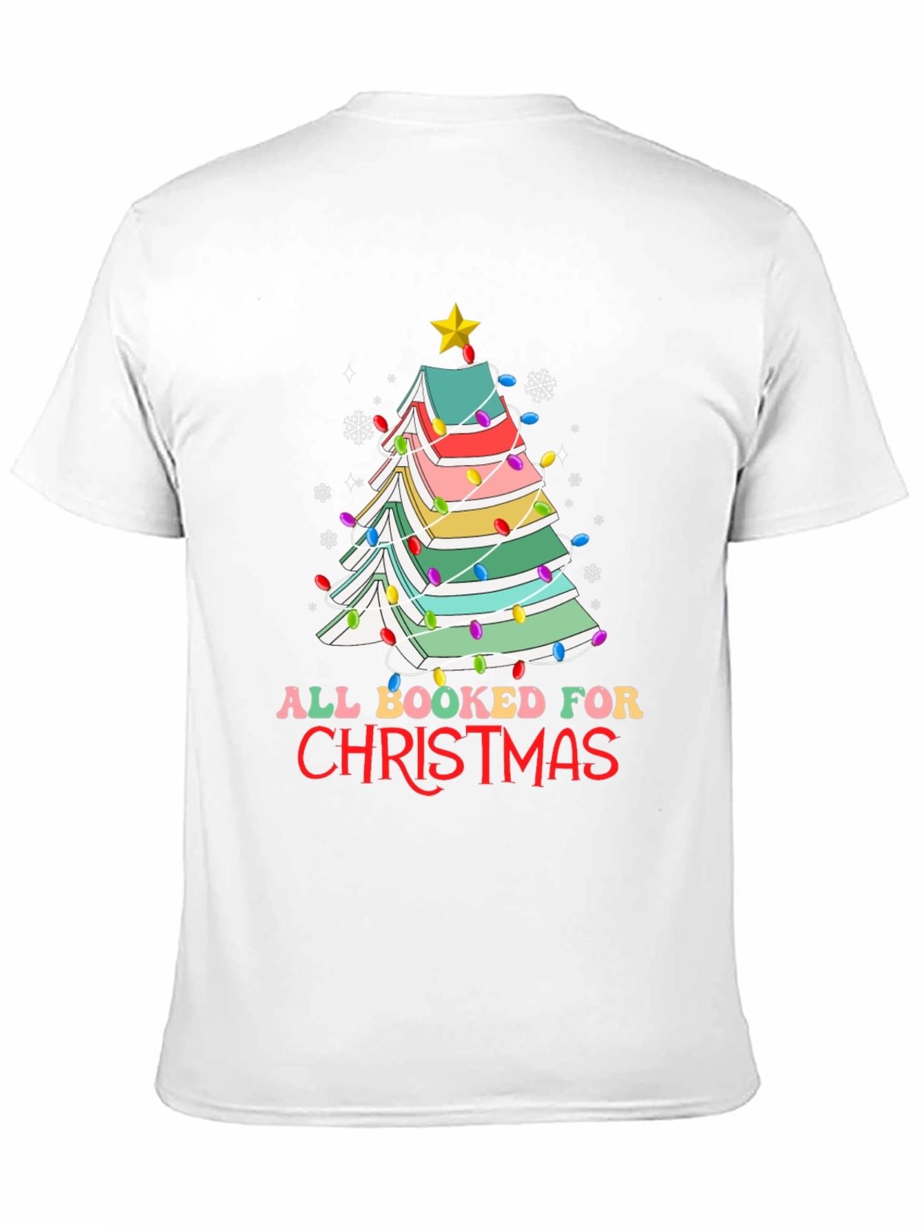 All Booked For Christmas T-Shirt