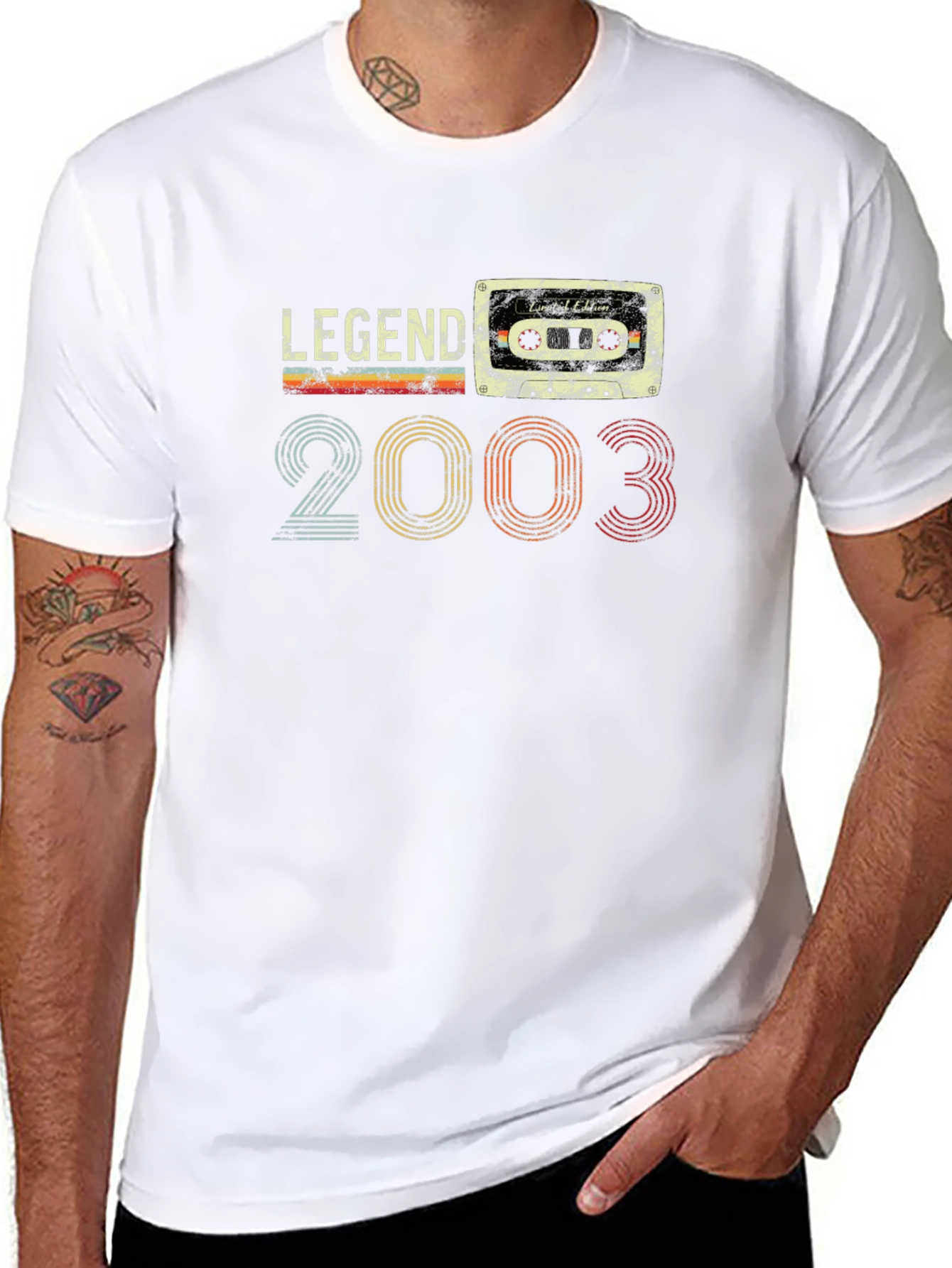 Legend 2003 Cassette Tape Graphic T-Shirt